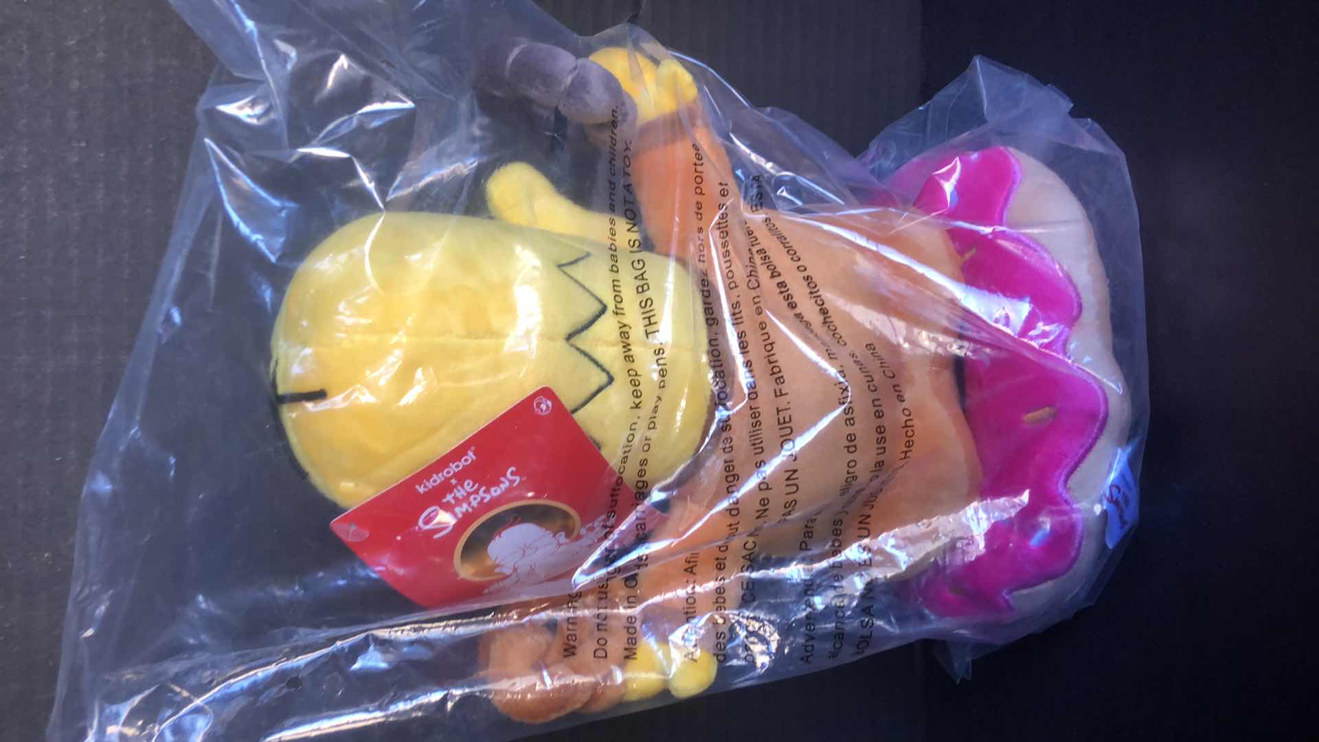 Photo 3 of SEALED KID ROBOT SIMPSONS HOMER BUDDHA 10” PLUSHIE