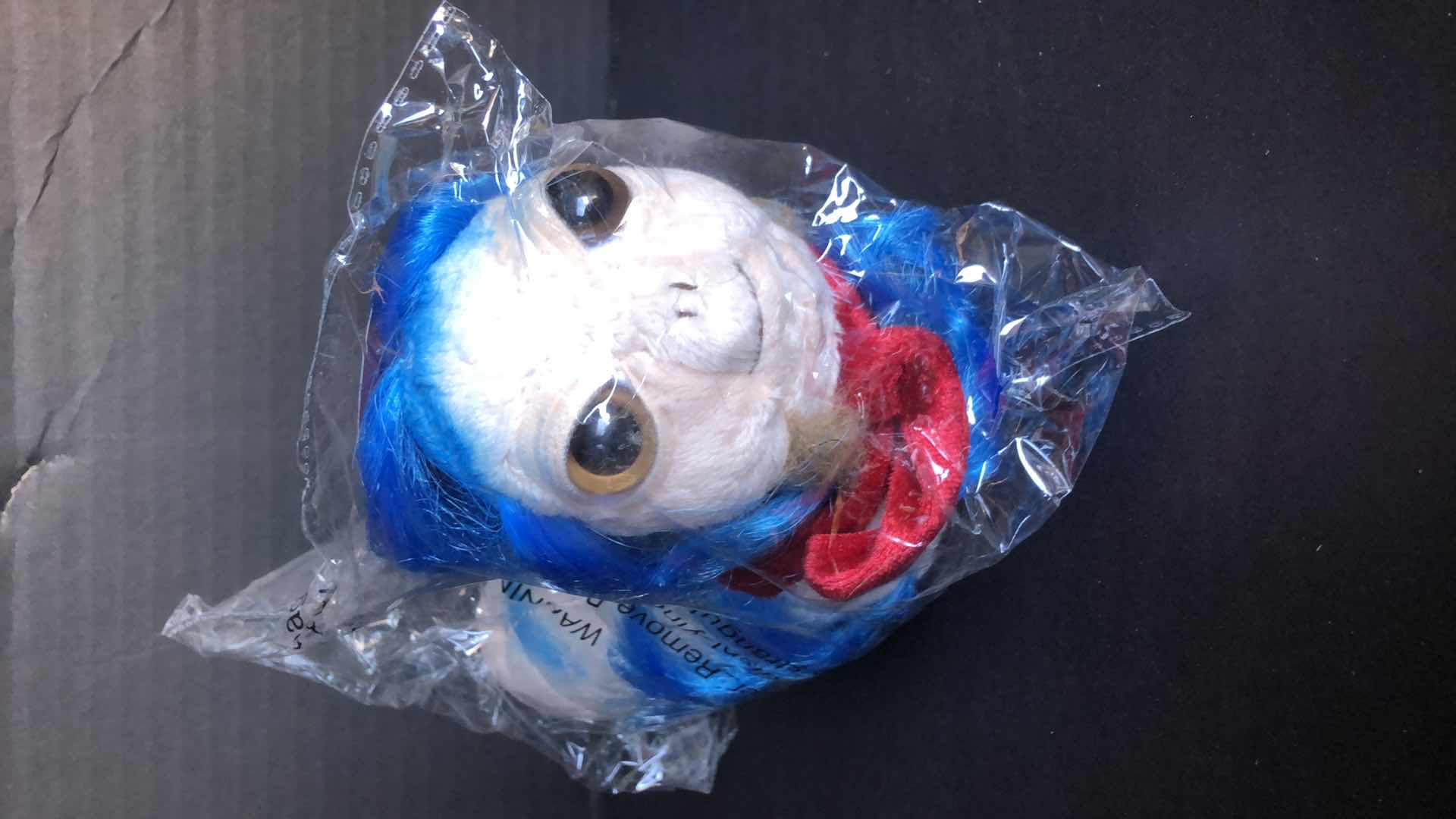 Photo 1 of SEALED TOY VAULT MINI WORM FROM LABYRINTH PLUSH