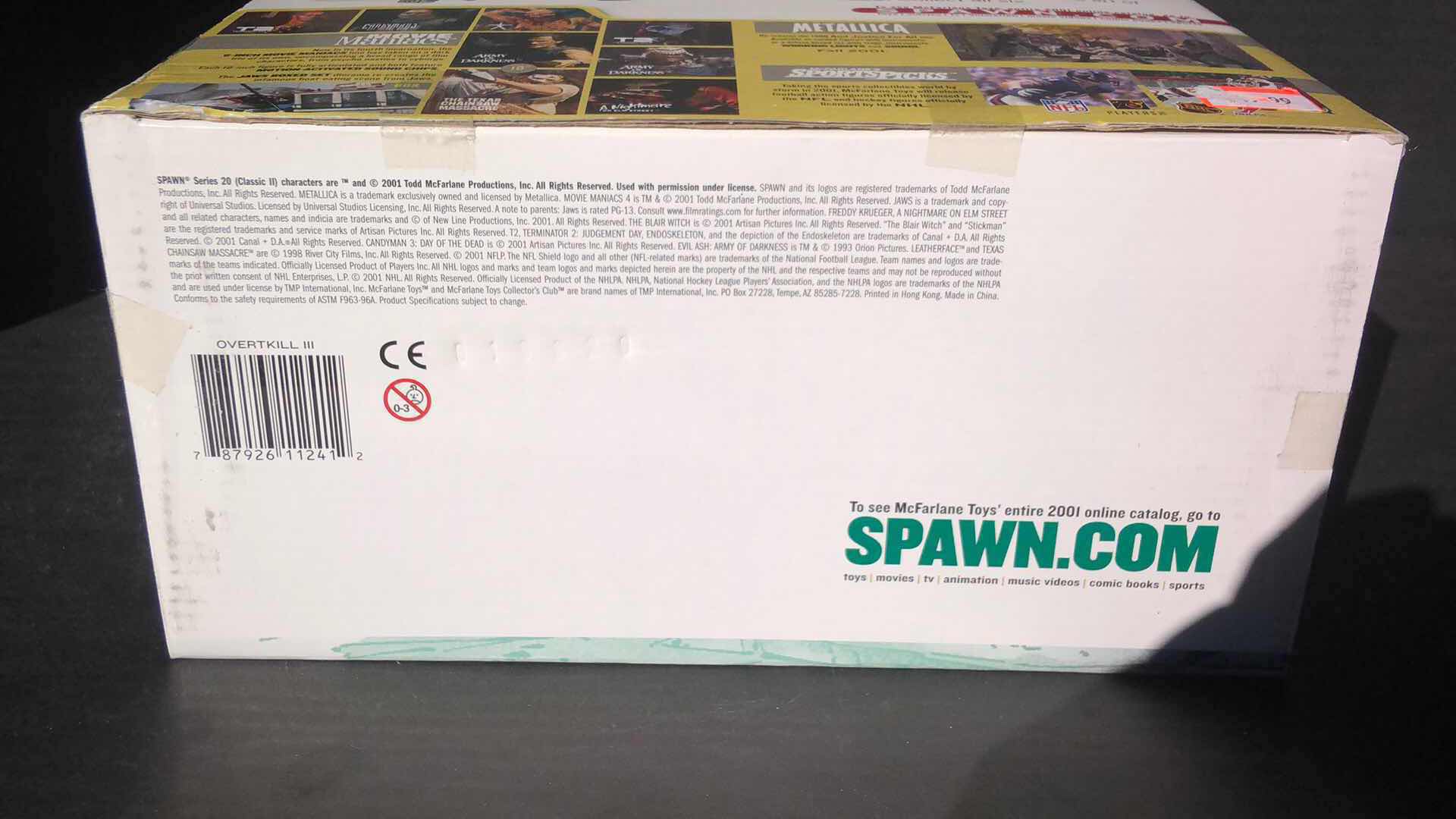 Photo 4 of NIB MCFARLANE TOYS GREG CAPULO DESIGNED SPAWN OVERTKILL III DELUXE BOXED FIGURE $130