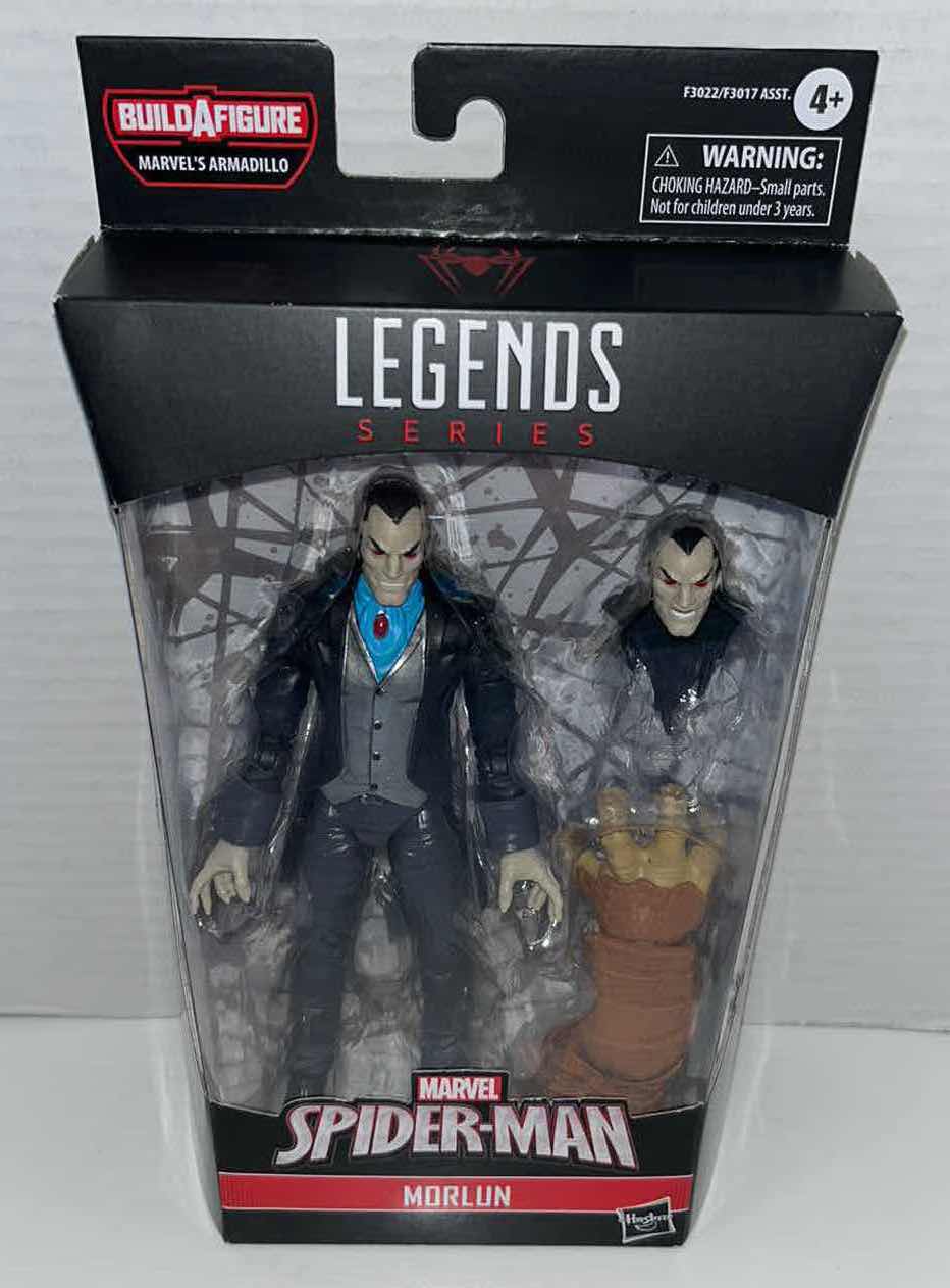 Photo 1 of NEW HASBRO MARVEL LEGENDS SERIES, SPIDER-MAN MORLUN $26 (1)