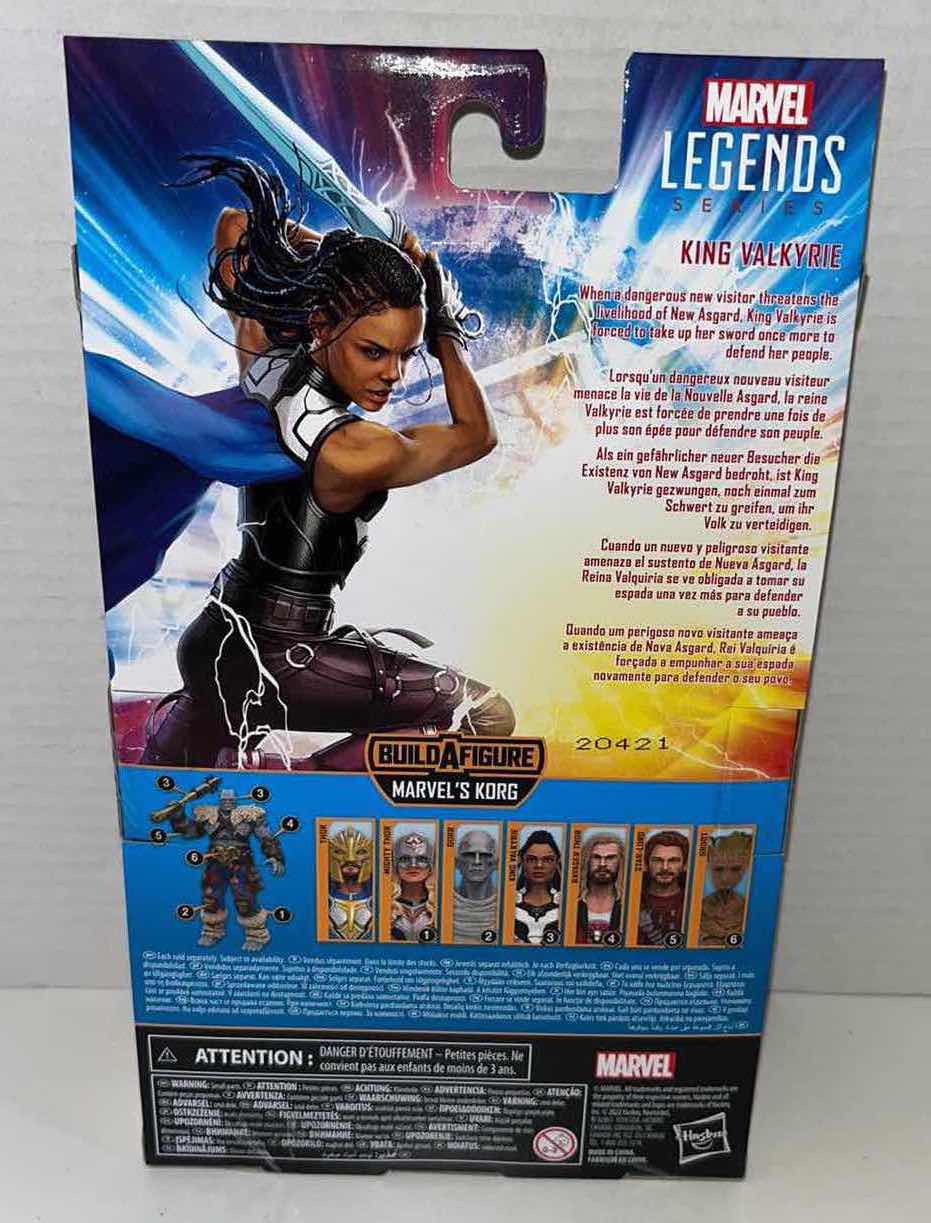 Photo 3 of BRAND NEW HASBRO MARVEL STUDIOS LEGEND SERIES, THOR LOVE AND THUNDER, KING VALKYRIE (1)