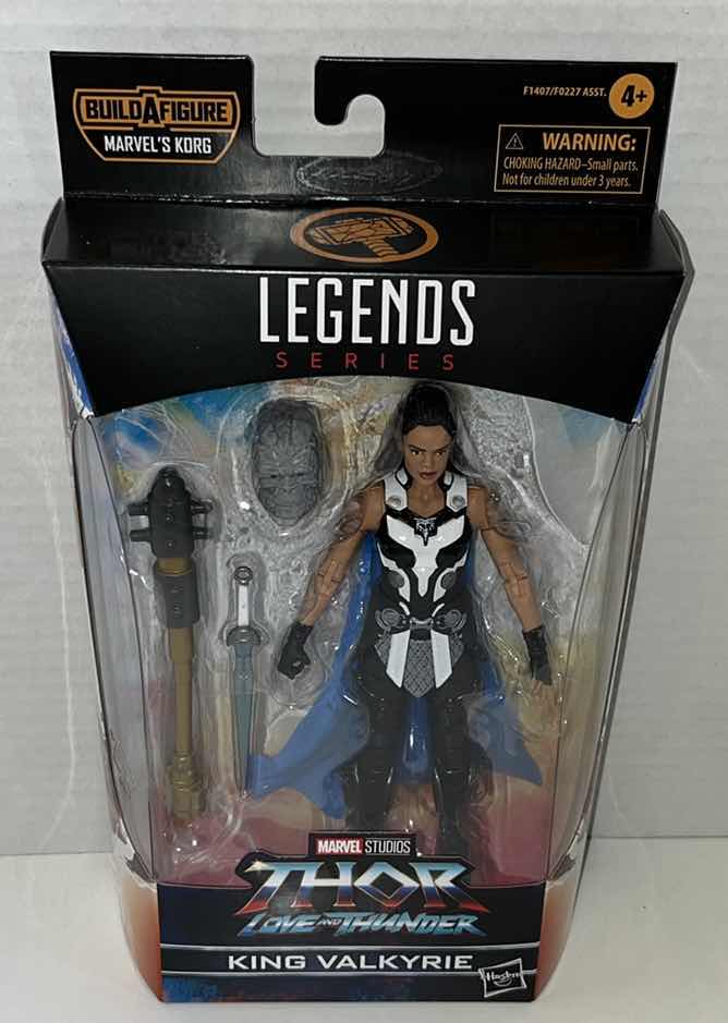Photo 1 of BRAND NEW HASBRO MARVEL STUDIOS LEGEND SERIES, THOR LOVE AND THUNDER, KING VALKYRIE (1)