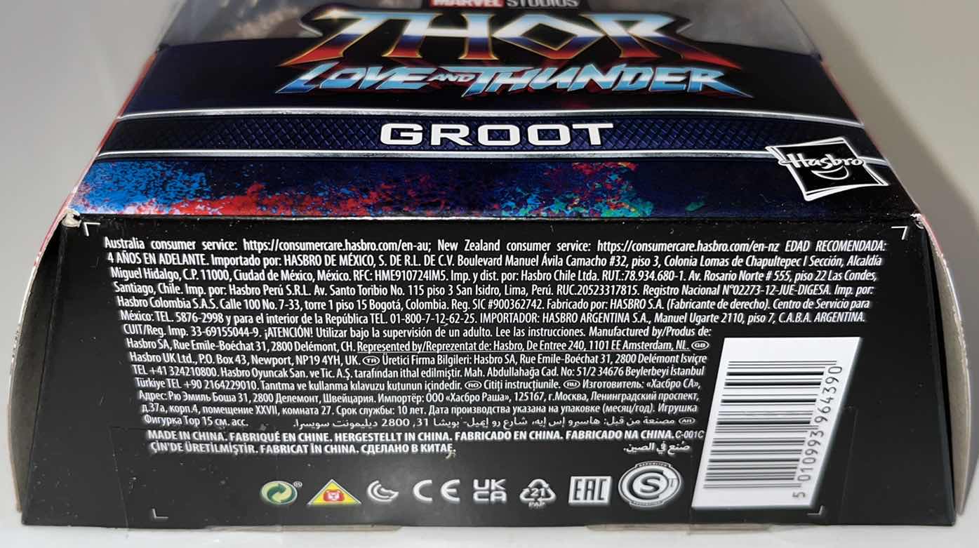 Photo 4 of BRAND NEW HASBRO MARVEL STUDIOS LEGEND SERIES, THOR LOVE AND THUNDER, GROOT (1)