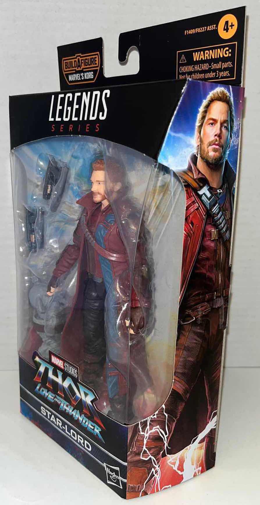 Photo 2 of BRAND NEW HASBRO MARVEL STUDIOS LEGEND SERIES, THOR LOVE AND THUNDER STAR-LORD (1)