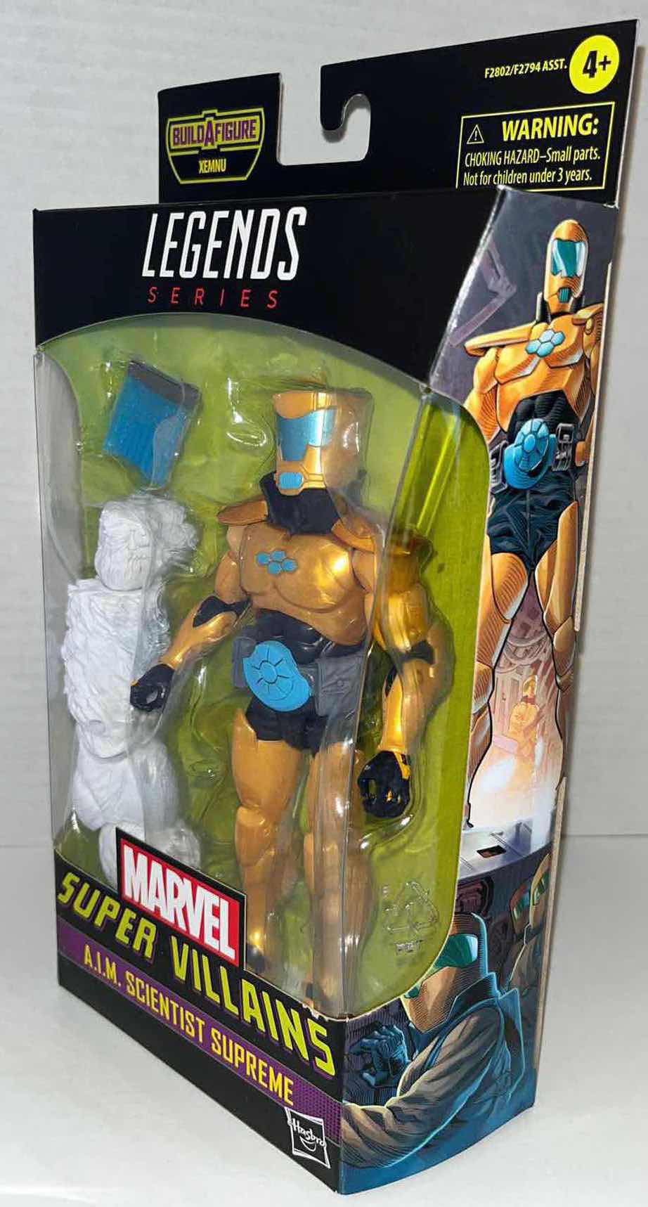 Photo 2 of NEW HASBRO MARVEL LEGEND SERIES, SUPER VILLAINS “A.I.M. SCIENTIST SUPREME” (1)