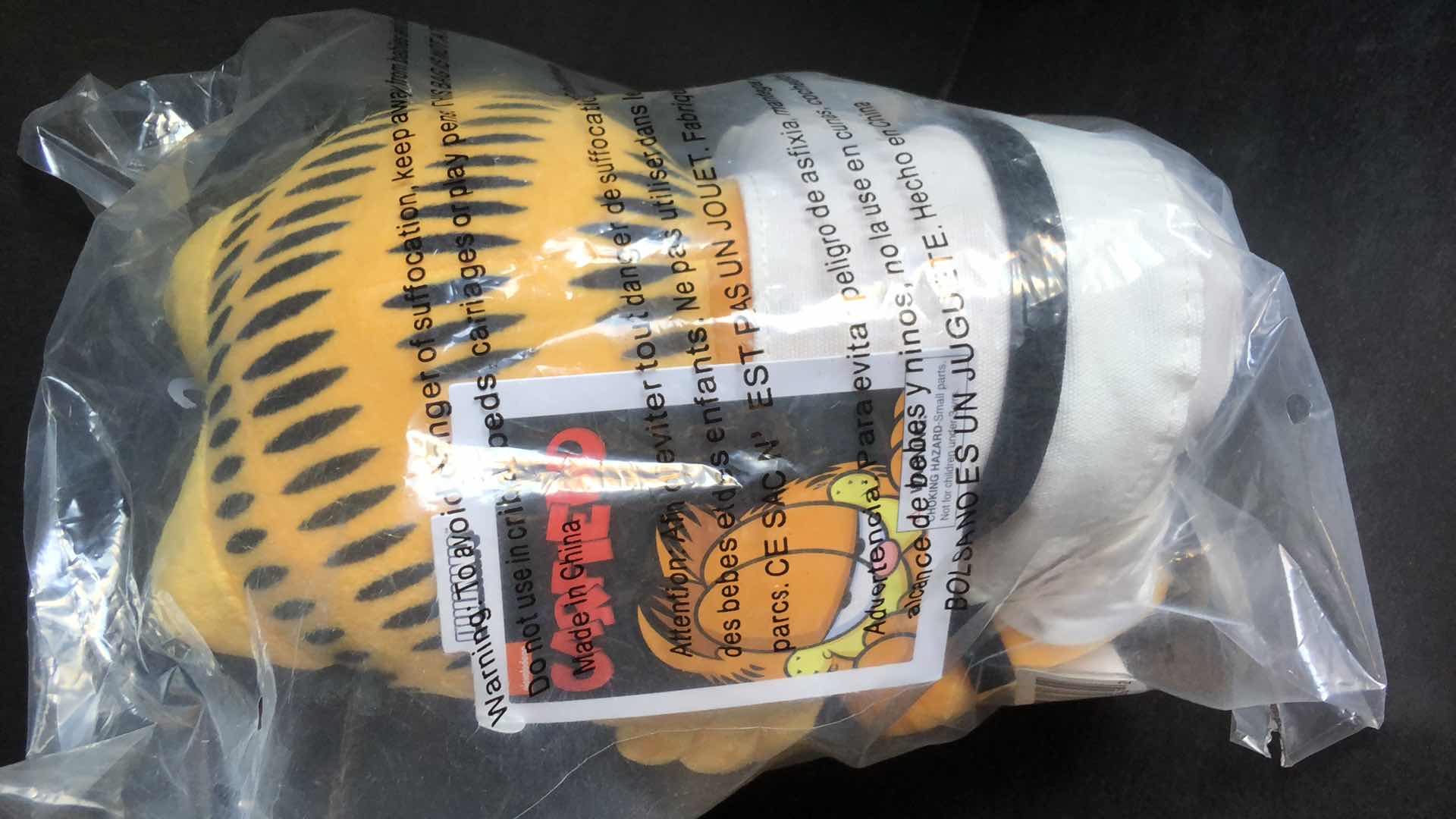 Photo 2 of NIB PHUNNY KARATE GARFIELD PLUSHIE $25