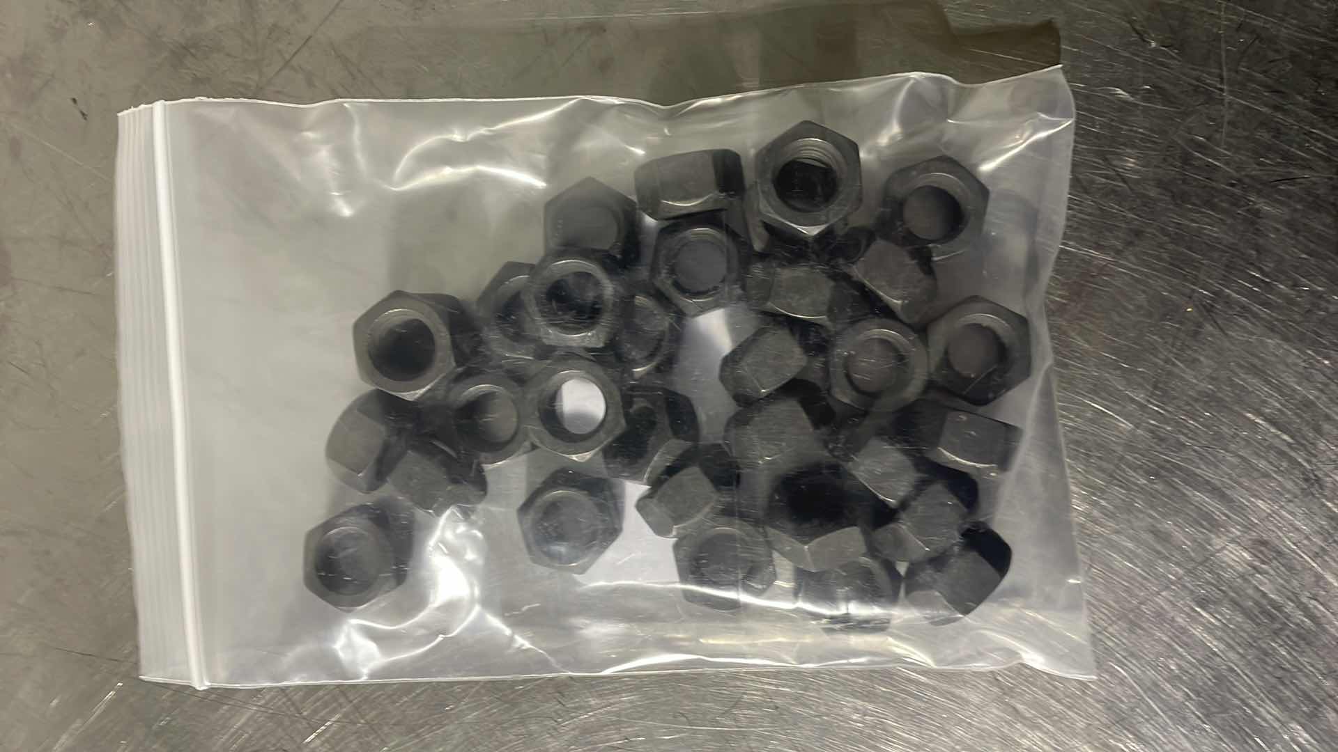 Photo 2 of 5/8”-11 ALL STEEL BLACK LOCKNUTS 30PCS