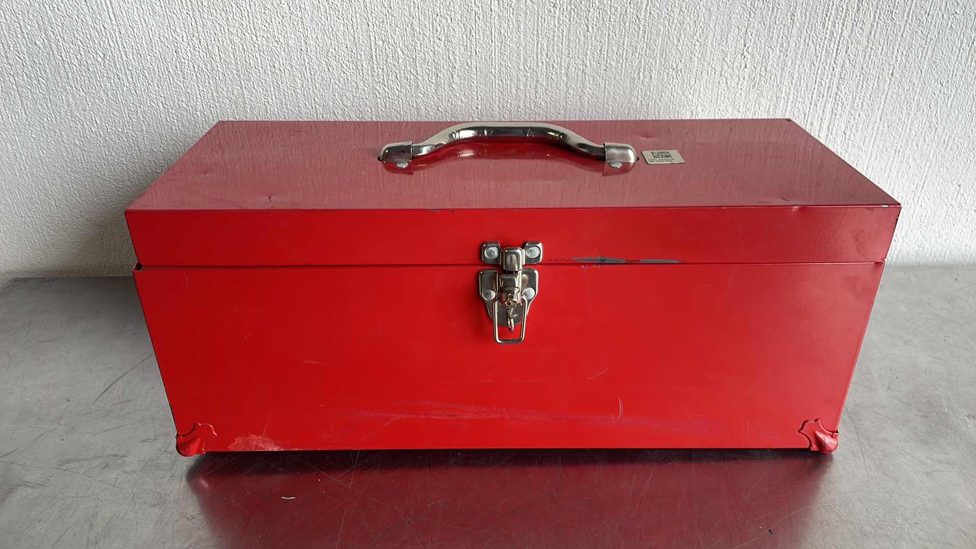 Photo 1 of TOOL BOX WITH CONTENTS 18” x 7” H8”