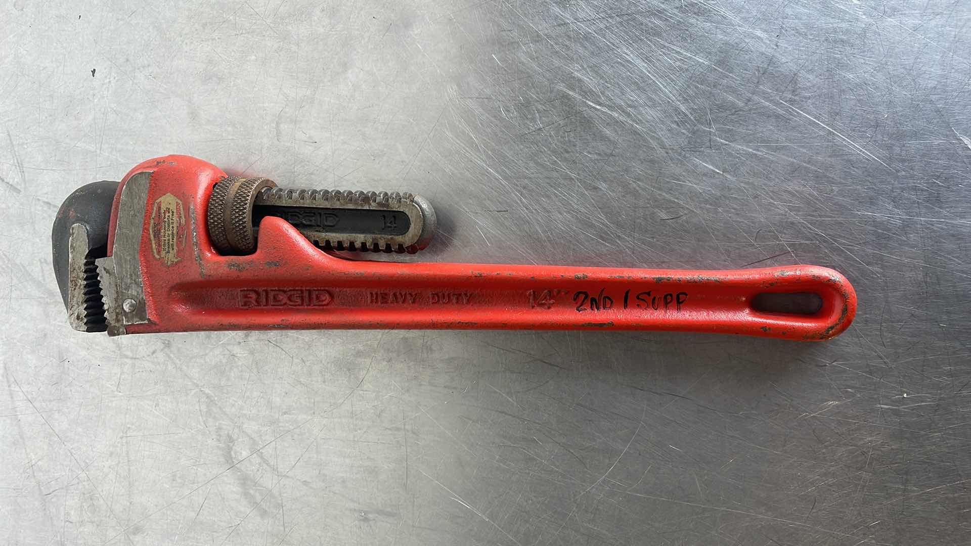 Photo 1 of RIDGID 14” PIPE WRENCH USA