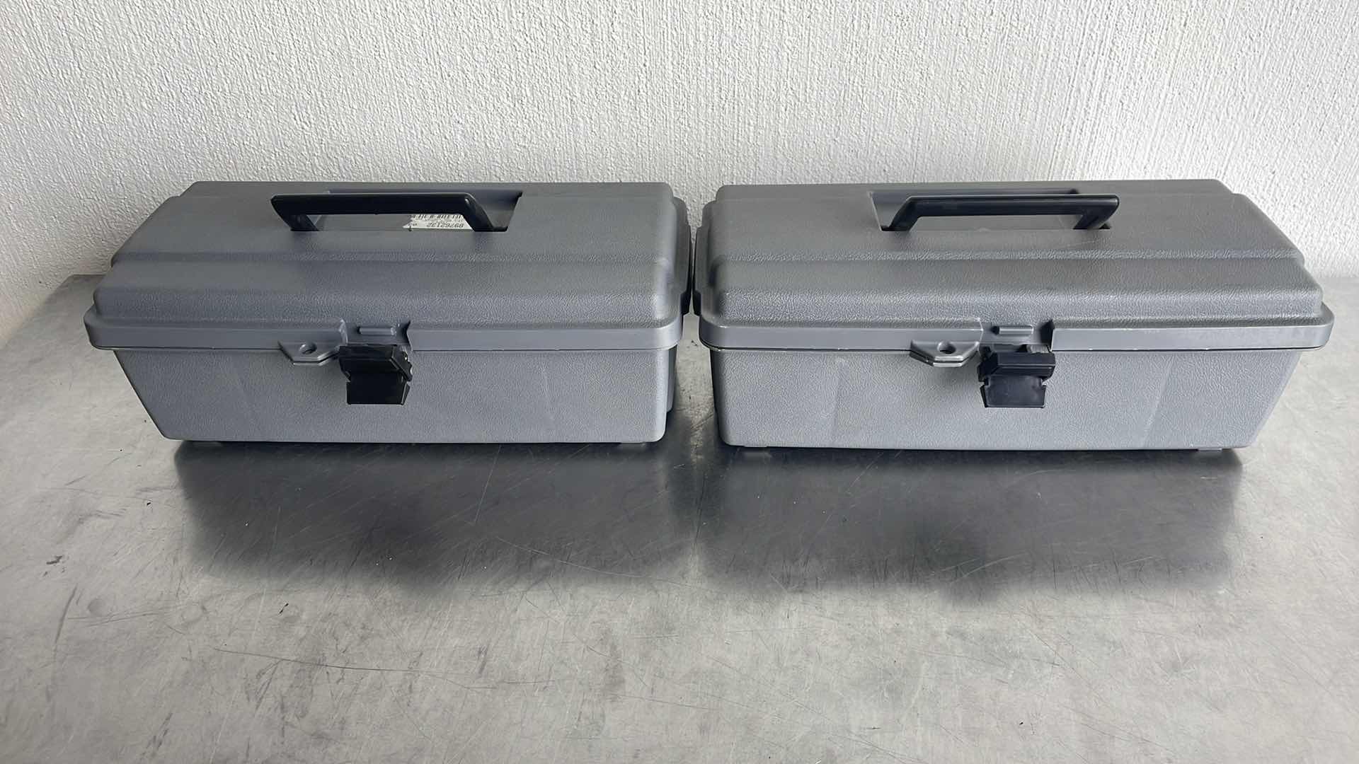 Photo 1 of 14” BRUTE CABINET PLASTIC TOOL CABINET BOX (2)