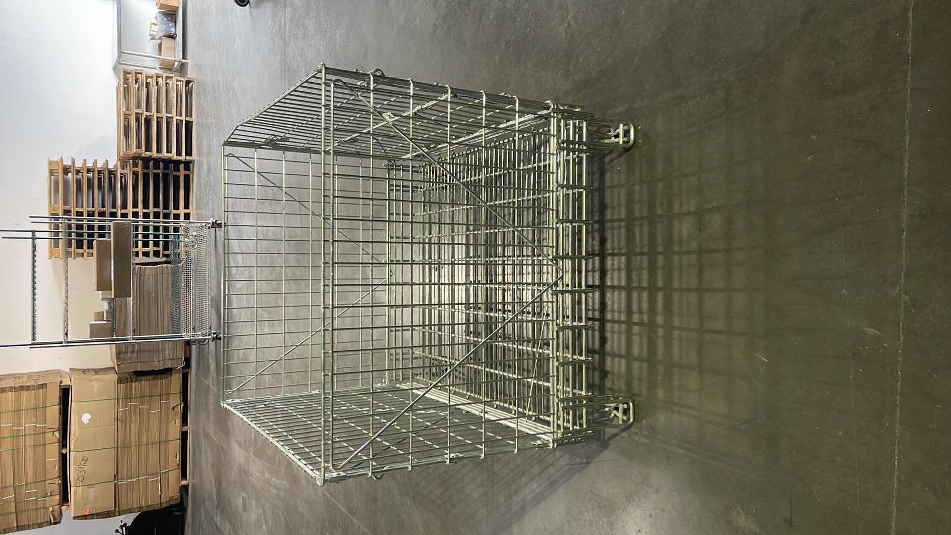 Photo 2 of WIRE MESH CONTAINER 40” X 48” H38”