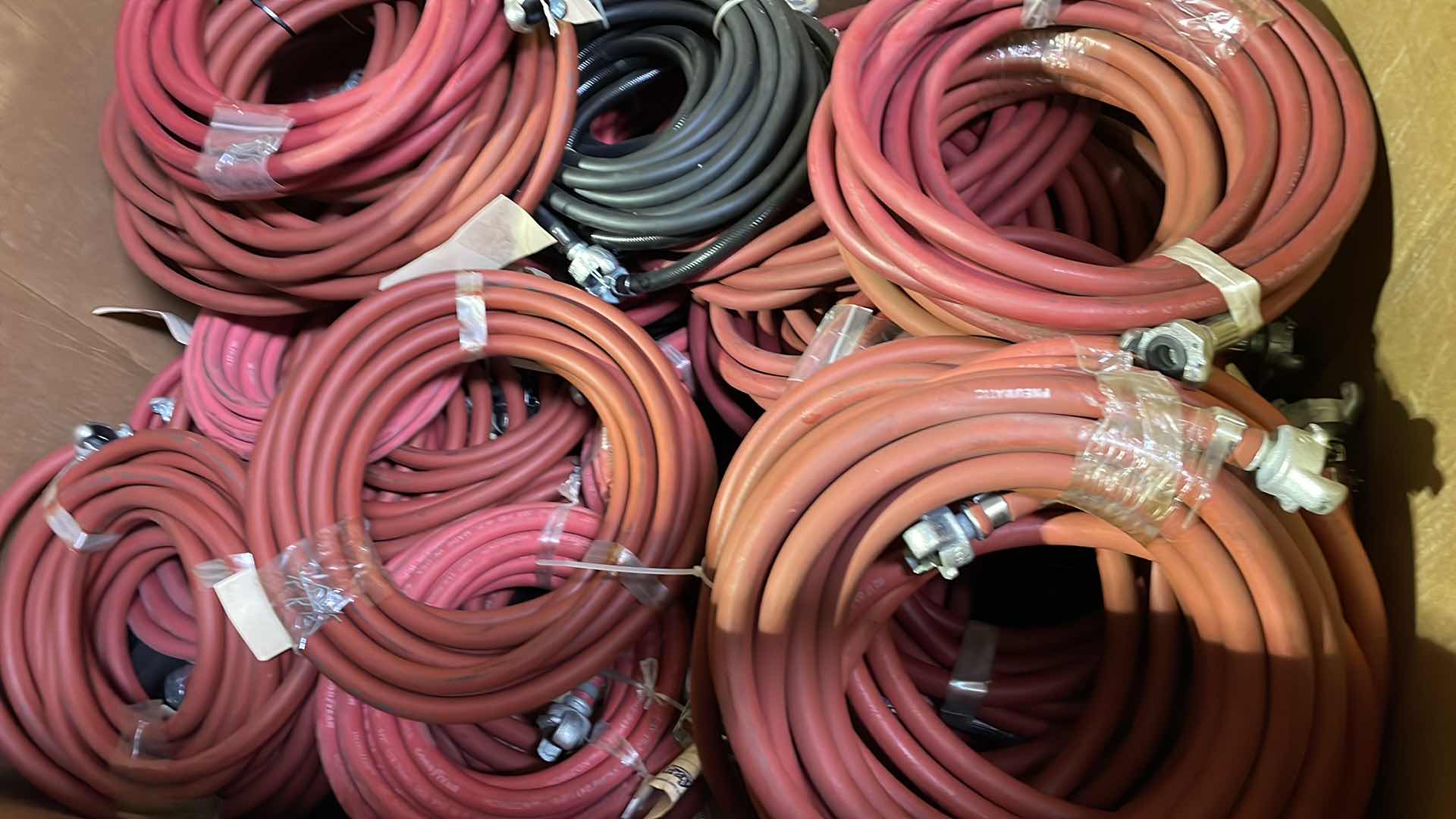 Photo 3 of 1/2” QUICK CONNECT AIR HOSES NON METALLIC 25’ SECTIONS UNKNOWN QUANTITY