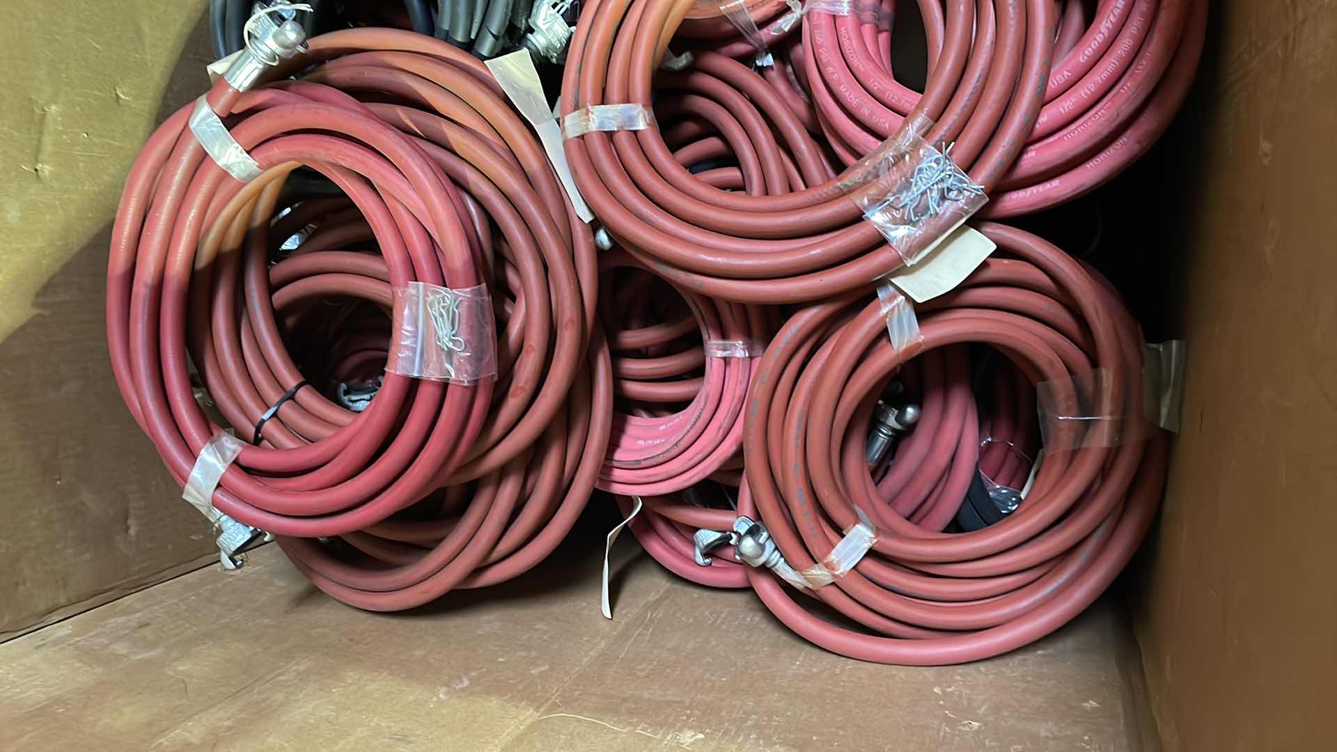 Photo 6 of 1/2” QUICK CONNECT AIR HOSES NON METALLIC 25’ SECTIONS UNKNOWN QUANTITY