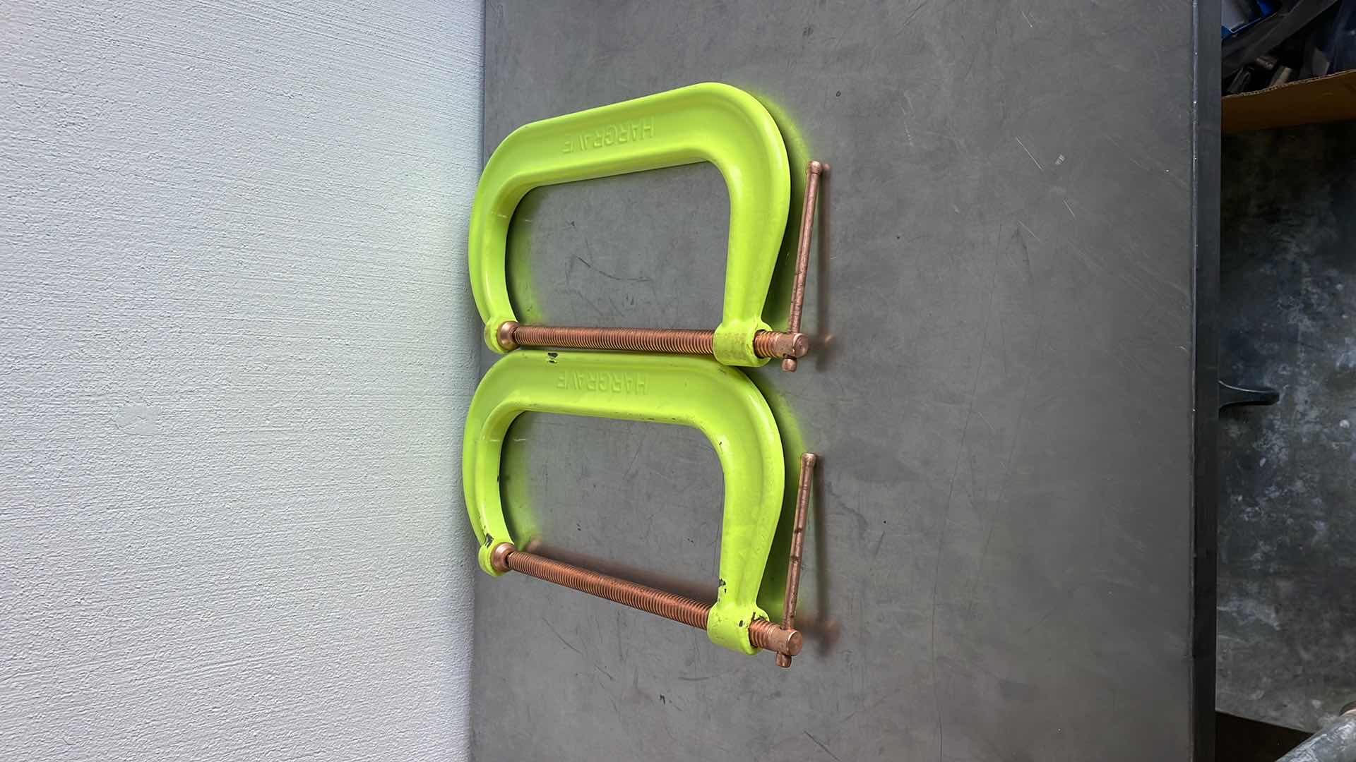 Photo 1 of HARGRAVE 12” HIGH VISIBILITY C-CLAMPS(2)