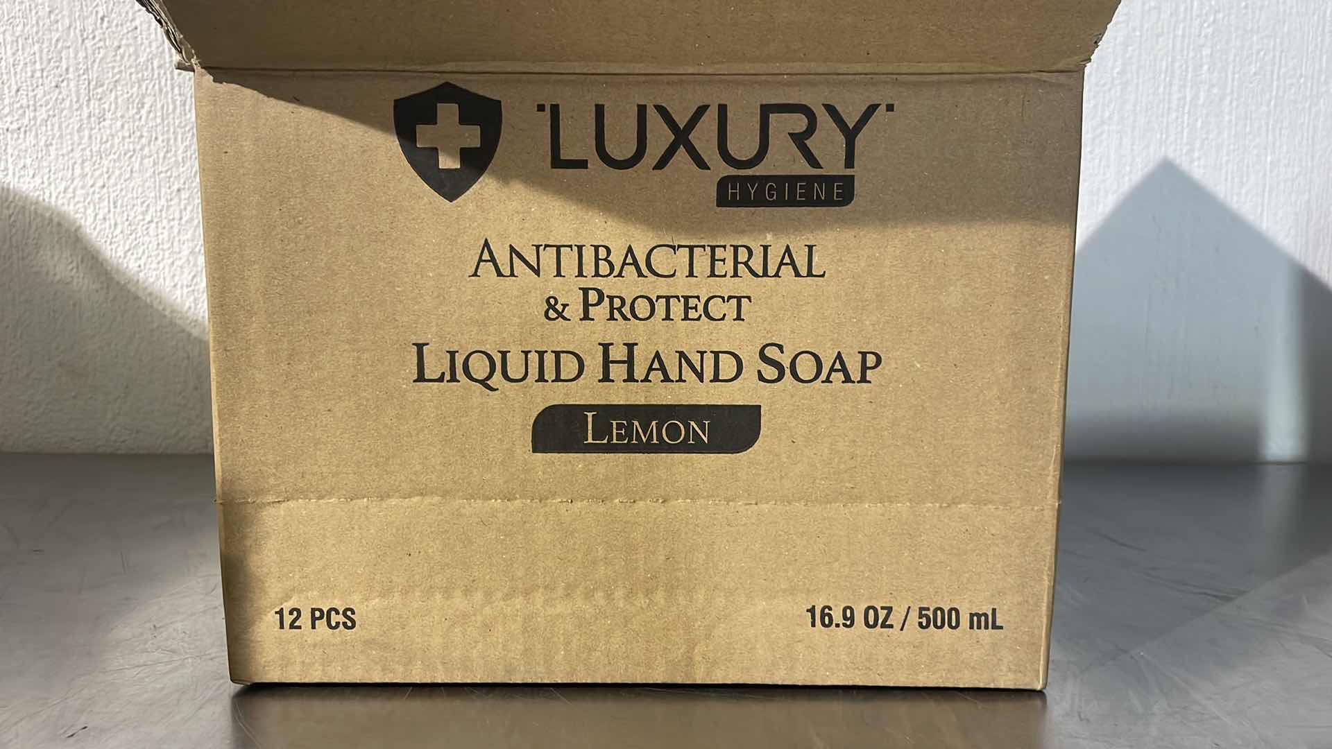 Photo 2 of LUXURY ANTIBACTERIAL LIQUID HAND SOAP LEMON 12-16.9FL OZ