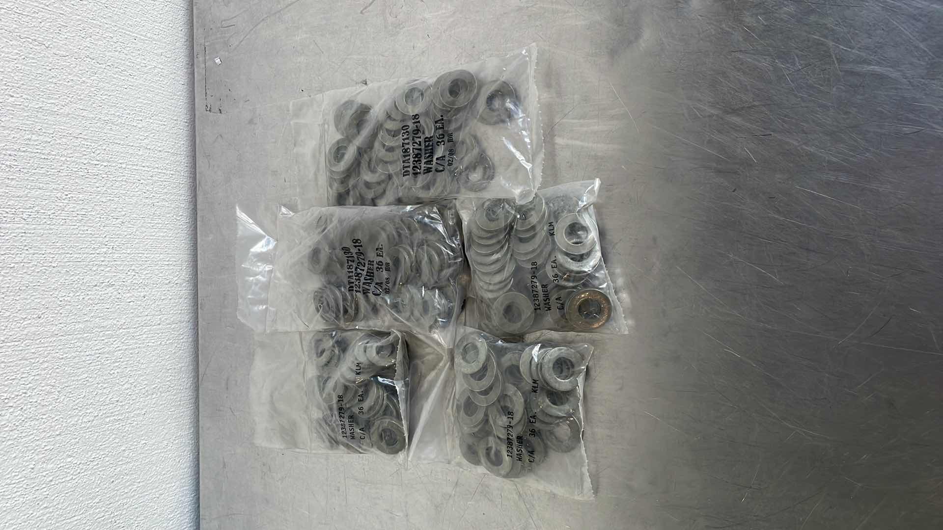 Photo 1 of 1/2” FLAT WASHERS (180)