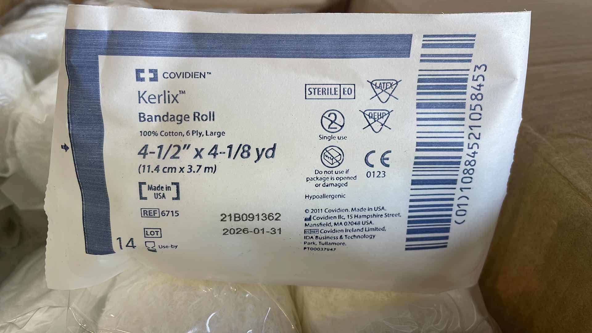 Photo 2 of KERLIX BANDAGE ROLLS (100) 4-1/2” X 4-1/8 YD