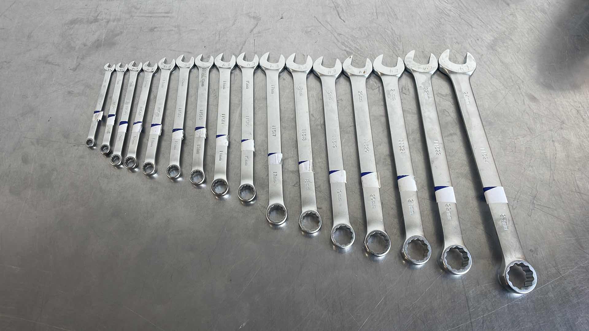 Photo 1 of WILLIAMS METRIC OPEN END WRENCH SET 7MM-24MM