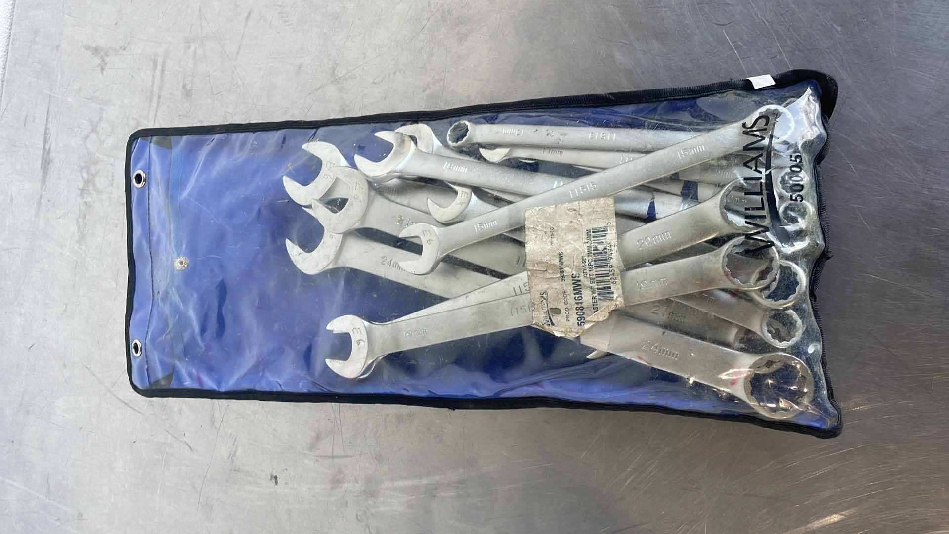 Photo 3 of WILLIAMS METRIC OPEN END WRENCH SET 7MM-24MM