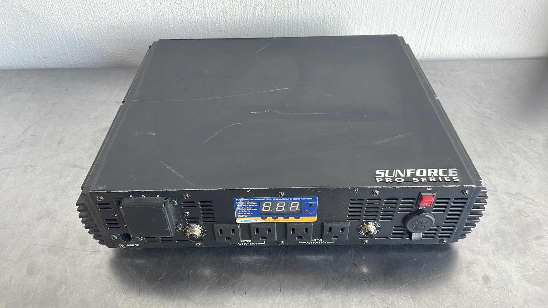 Photo 1 of SUNFORCE SOLAR 2500 WATT PURE SINE WAVE PRO SERIES INVERTER