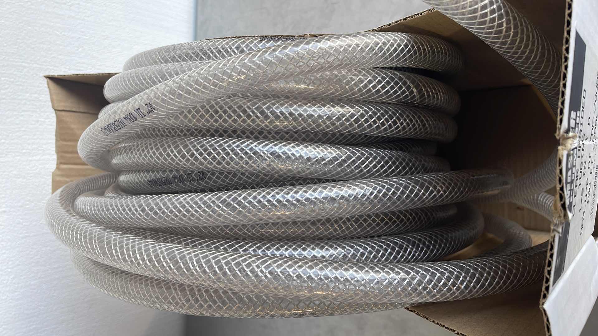 Photo 4 of CLEAR BRAIDED TUBING 1/2” ID