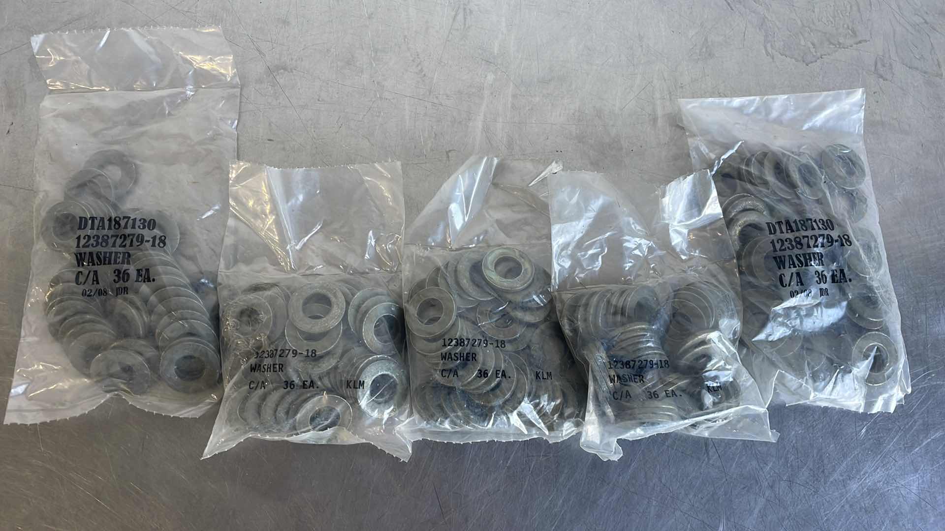 Photo 1 of 1/2” FLAT WASHERS (180)