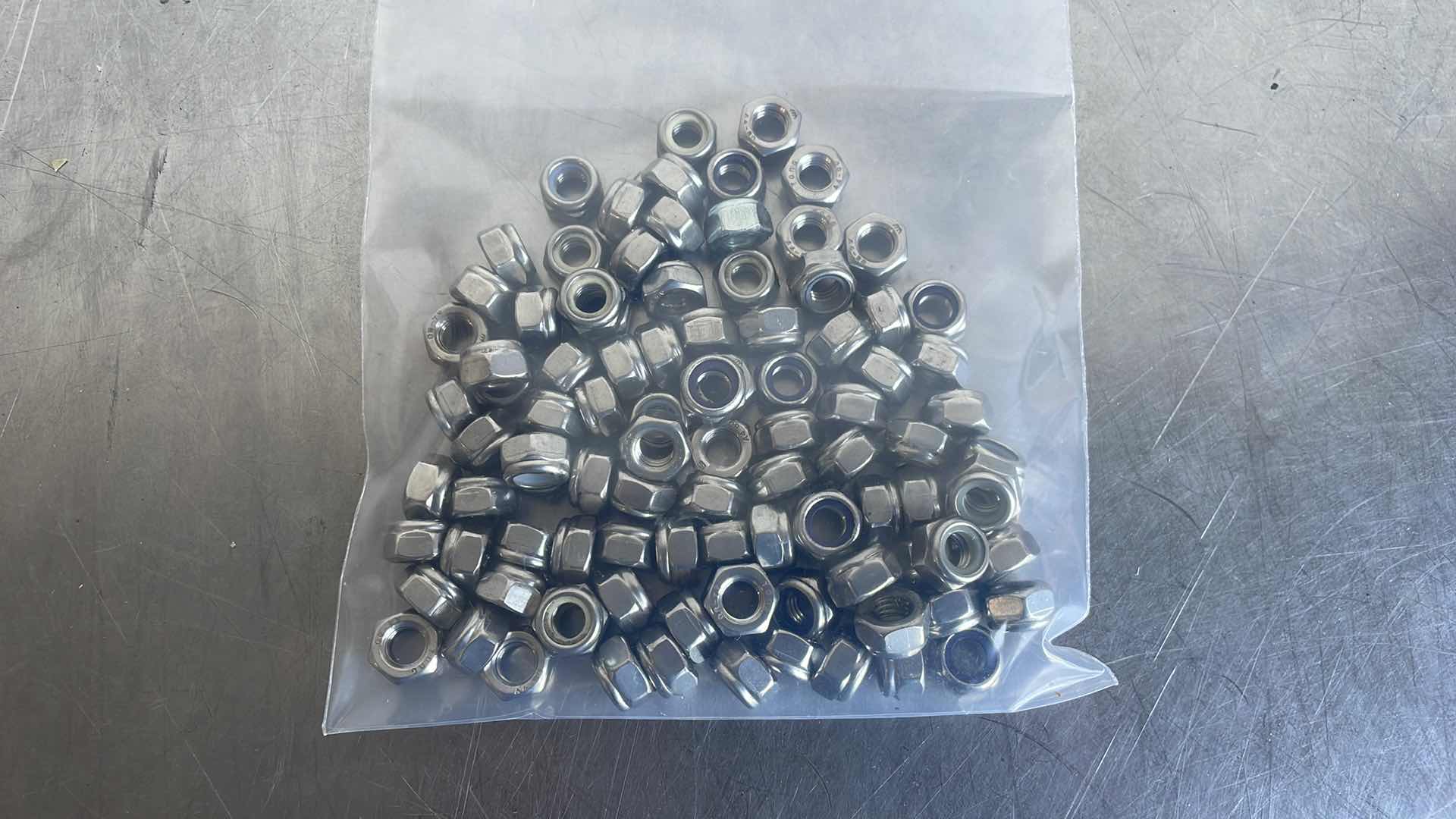 Photo 1 of M8 - 1.25 316 SS LOCKNUT 100PCS