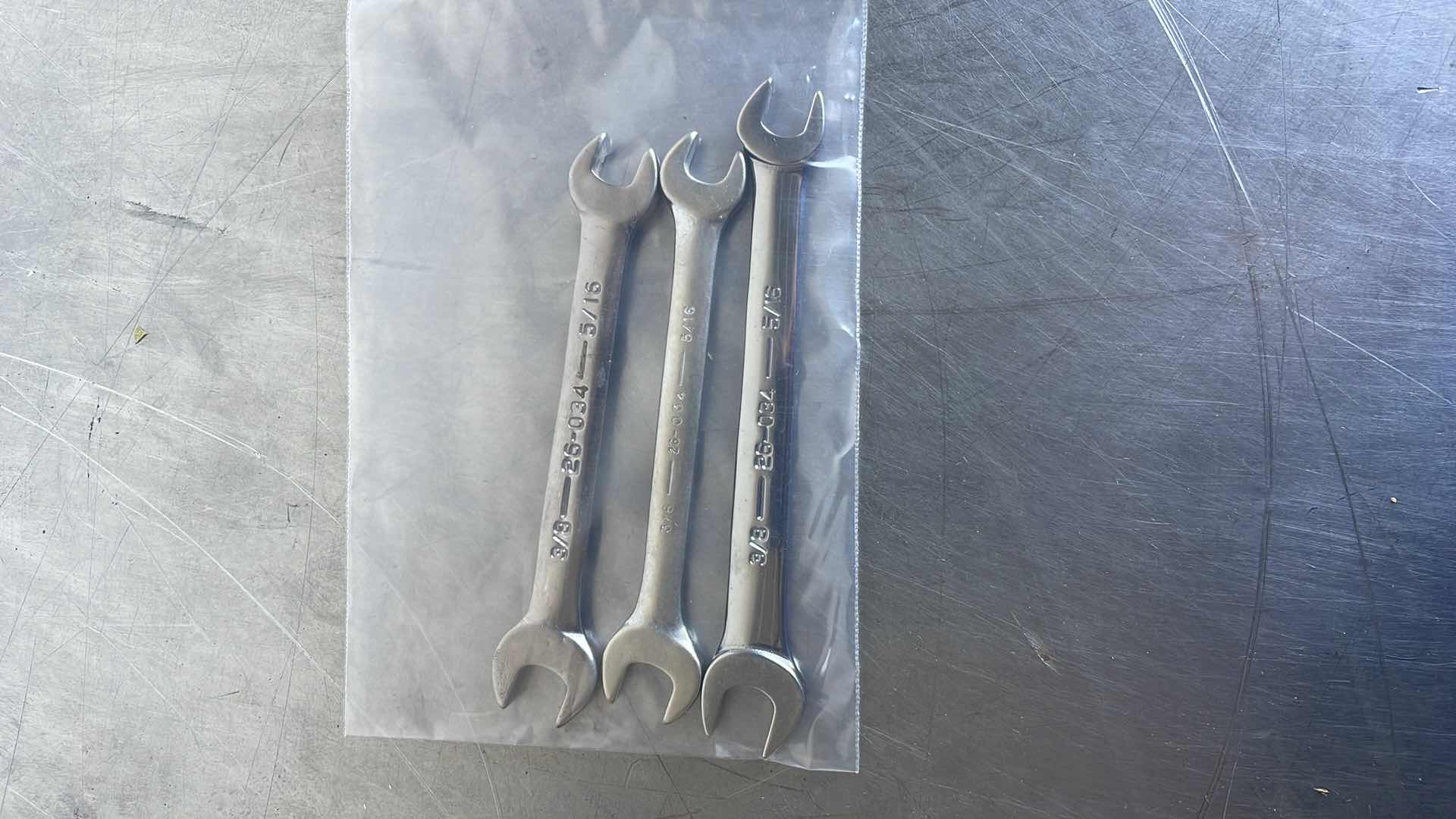 Photo 1 of ARMSTRONG 3/8” - 5/16” OPEN END WRENCHES USA