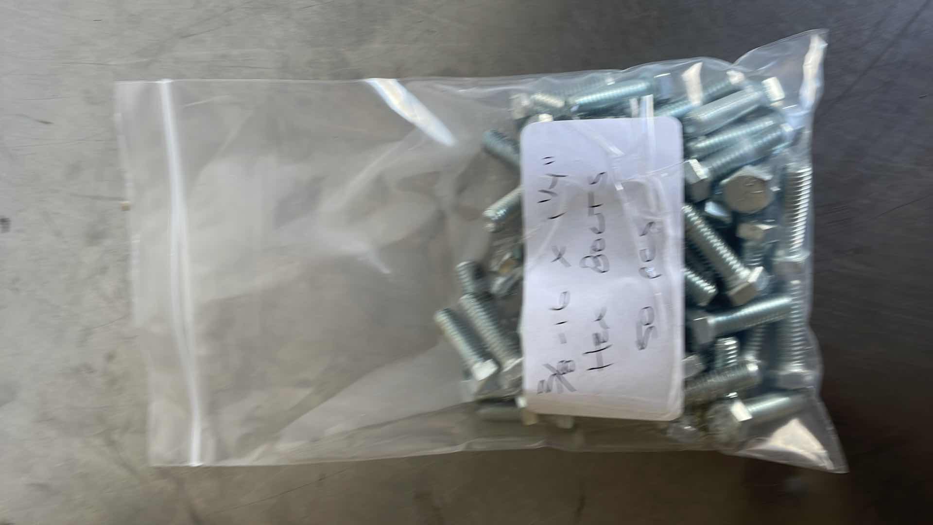 Photo 1 of 3/8-16 x 1-1/4" HEX BOLTS 50 PCS