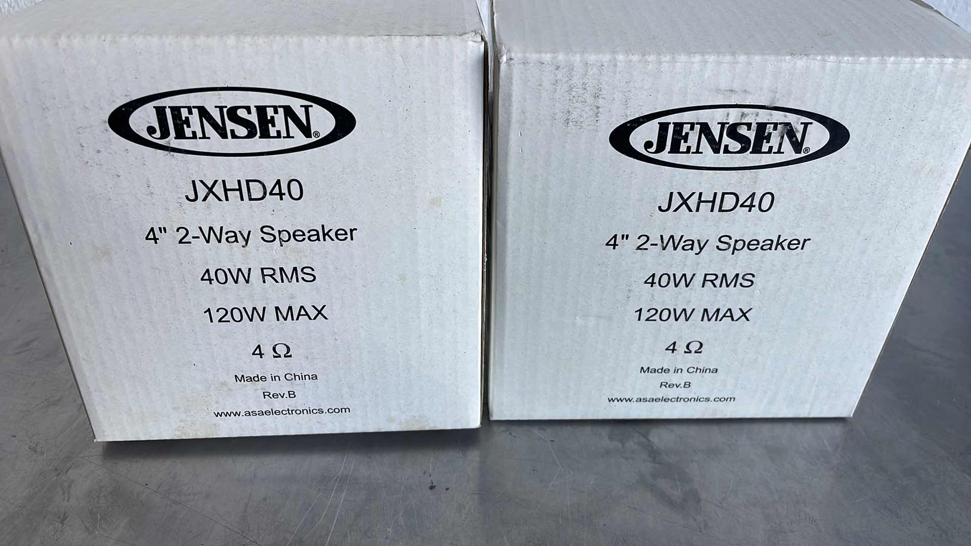 Photo 1 of JENSEN JXHD40 4" 2-Way Speaker 40W RMS 120W MAX (6)