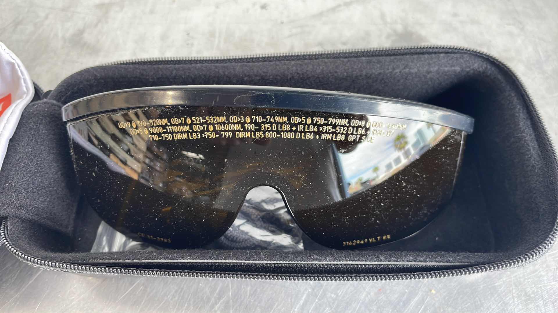 Photo 2 of HONEYWELL LASER SAFETY GLASSES