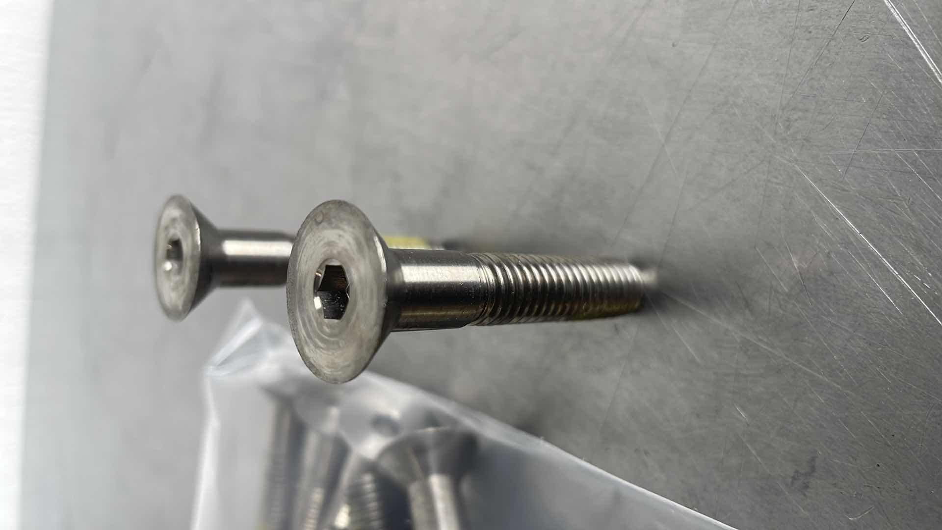 Photo 2 of 3/8-16 x 2” STAINLESS STEEL COUNTERSUNK BOLTS (24)