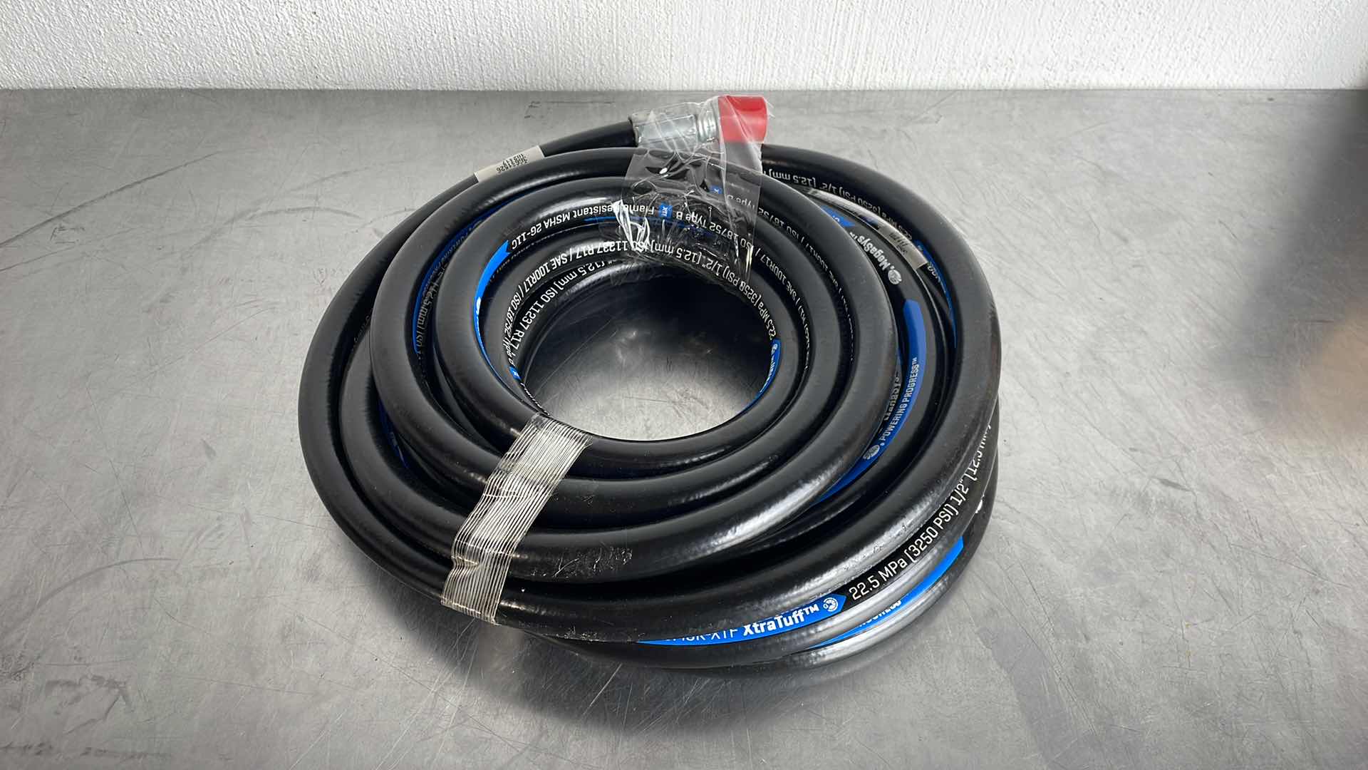 Photo 1 of 1/2” x 25’ FLAME RESISTANT HYDRAULIC HOSE