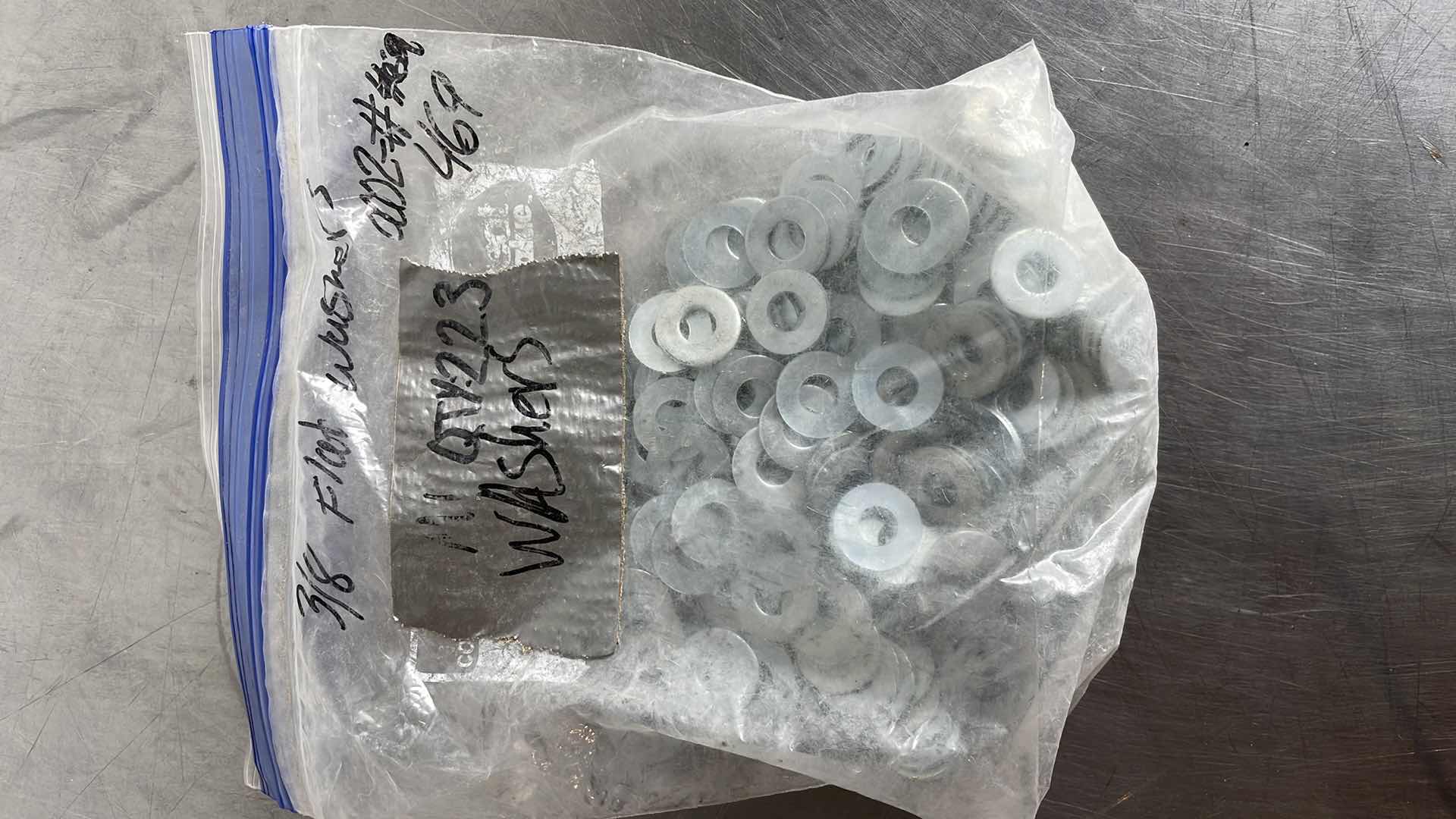 Photo 1 of 3/8” FLAT WASHERS (223)