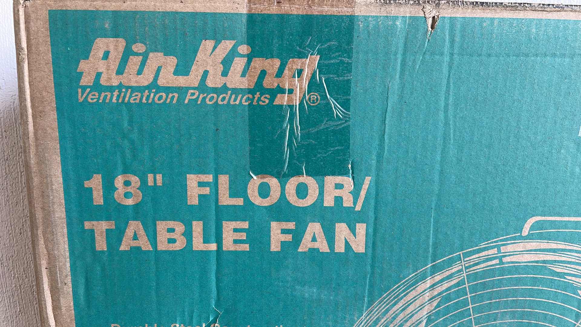 Photo 2 of AIR KING 18” HIGH VELOCITY FLOOR/TABLE FAN