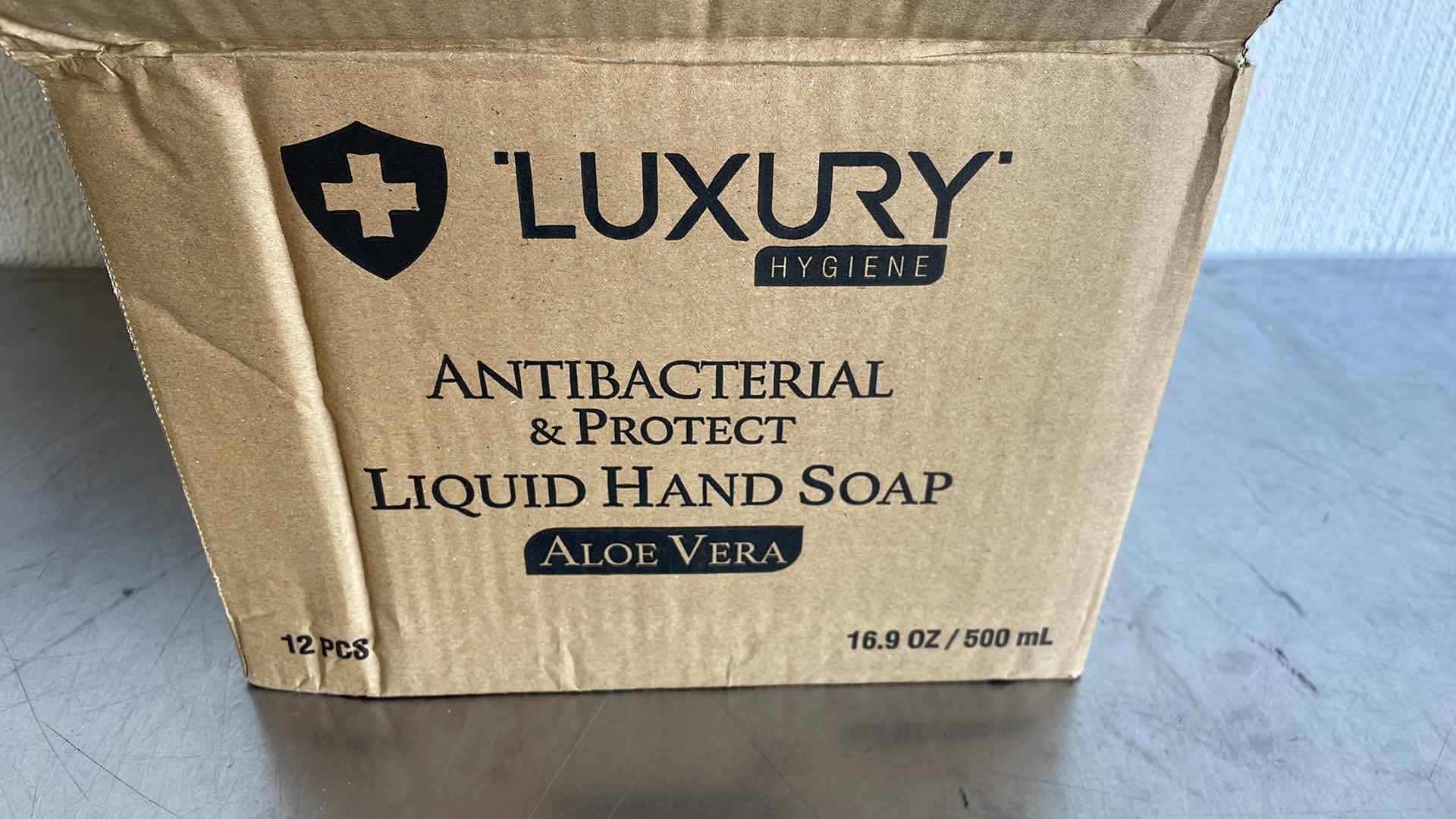 Photo 2 of LUXURY ANTIBACTERIAL LIQUID HAND SOAP ALOE VERA 12-16.9FL OZ