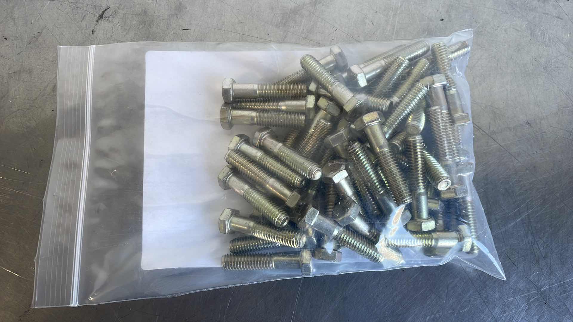 Photo 2 of 3/8"-16 x 1-3/4" STEEL BOLTS (50)