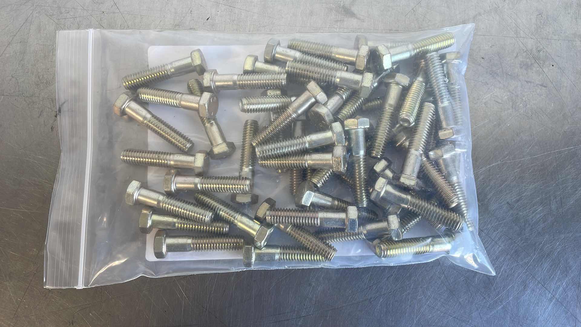 Photo 2 of 3/8"-16 x 1-3/4" STEEL BOLTS (50)