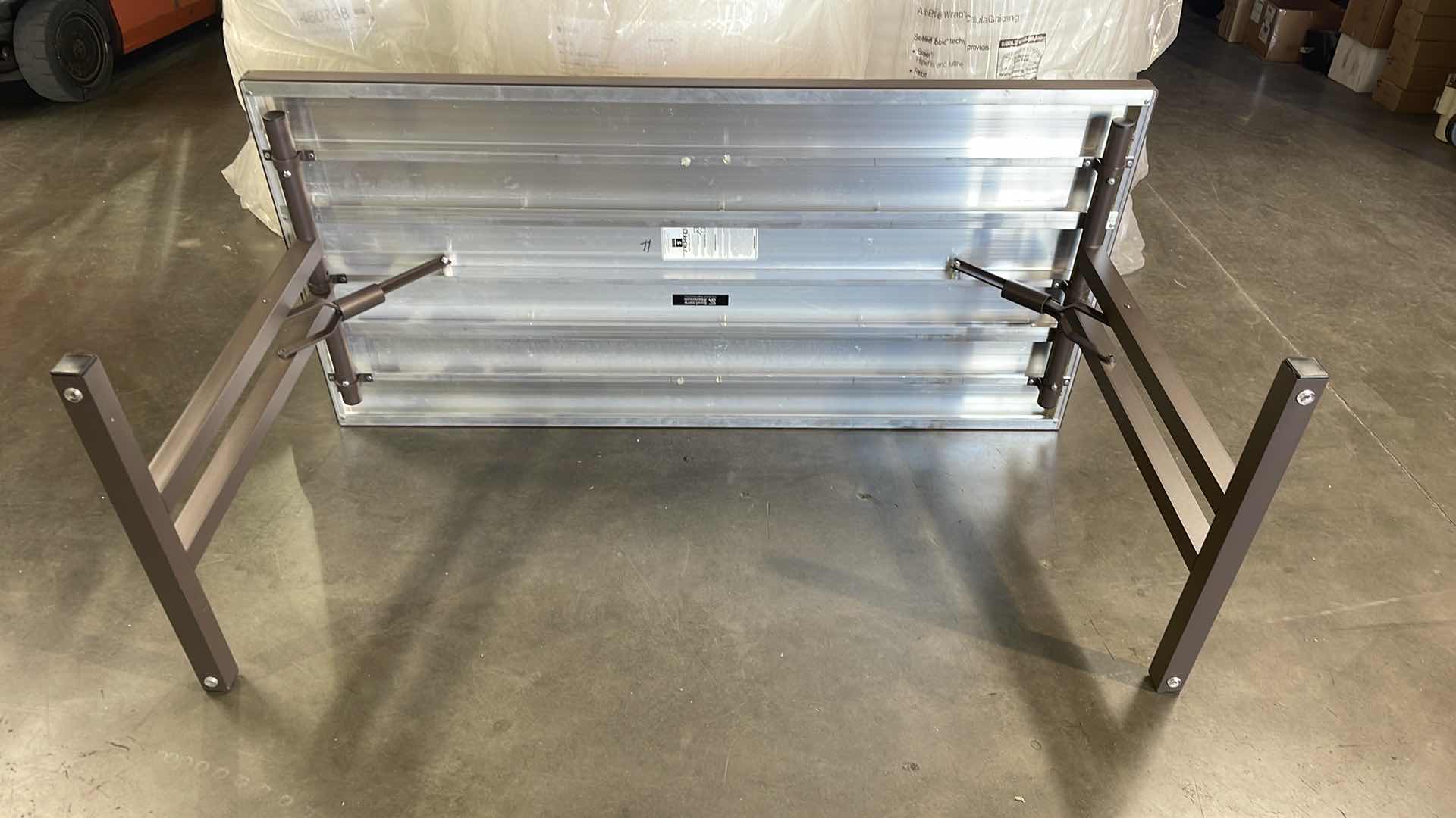 Photo 2 of SOUTHERN ALUMINUM FOLDABLE TABLE 60” x 30” H30”