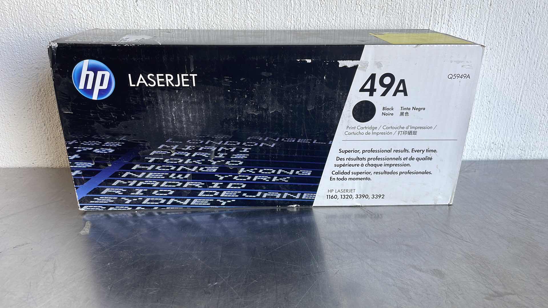 Photo 1 of HP - LASER JET TONER Q5949AG GOVT BLACK CARTRIDGE - BLACK