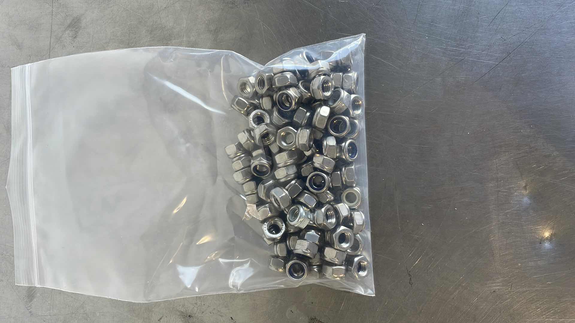 Photo 1 of M8 - 1.25 316 SS LOCKNUT 100PCS