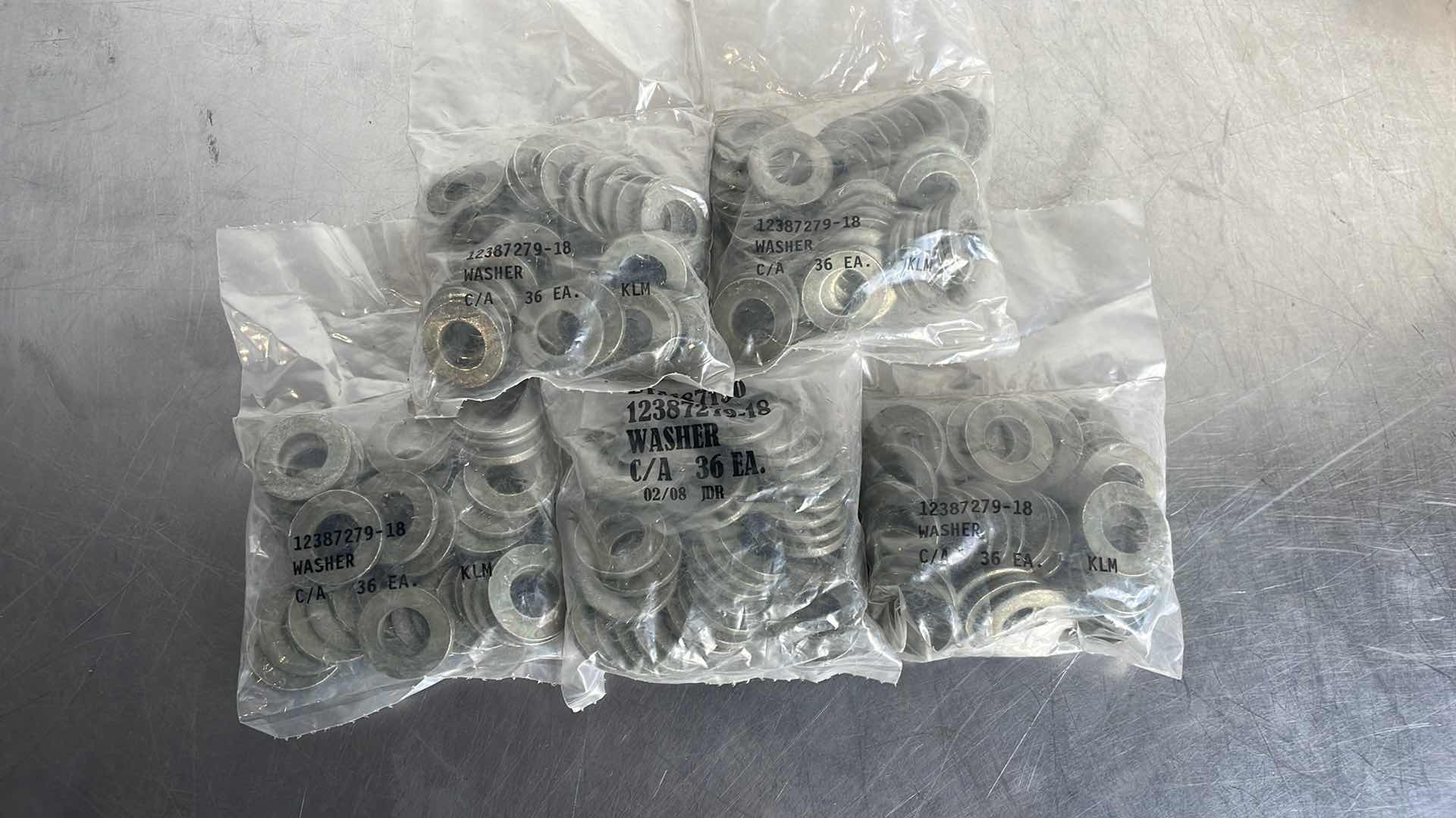 Photo 1 of 1/2” FLAT WASHERS (180)