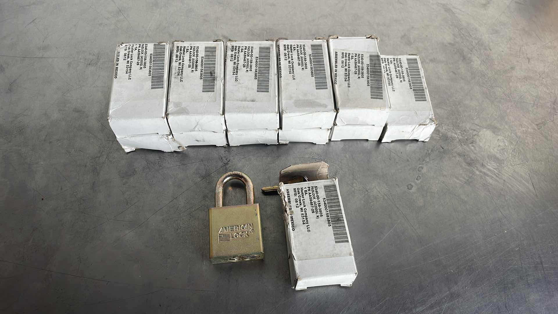 Photo 1 of PADLOCKS (12) MASTER LOCK COMPANY