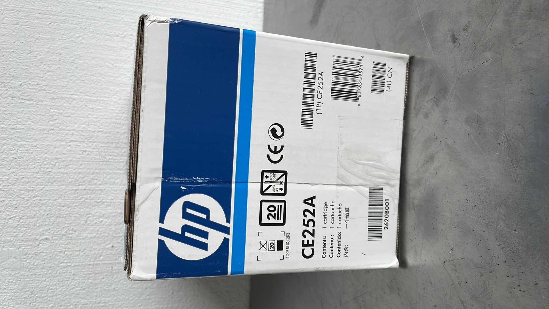 Photo 2 of HP 504A LJCP3525 YELLOW TONER