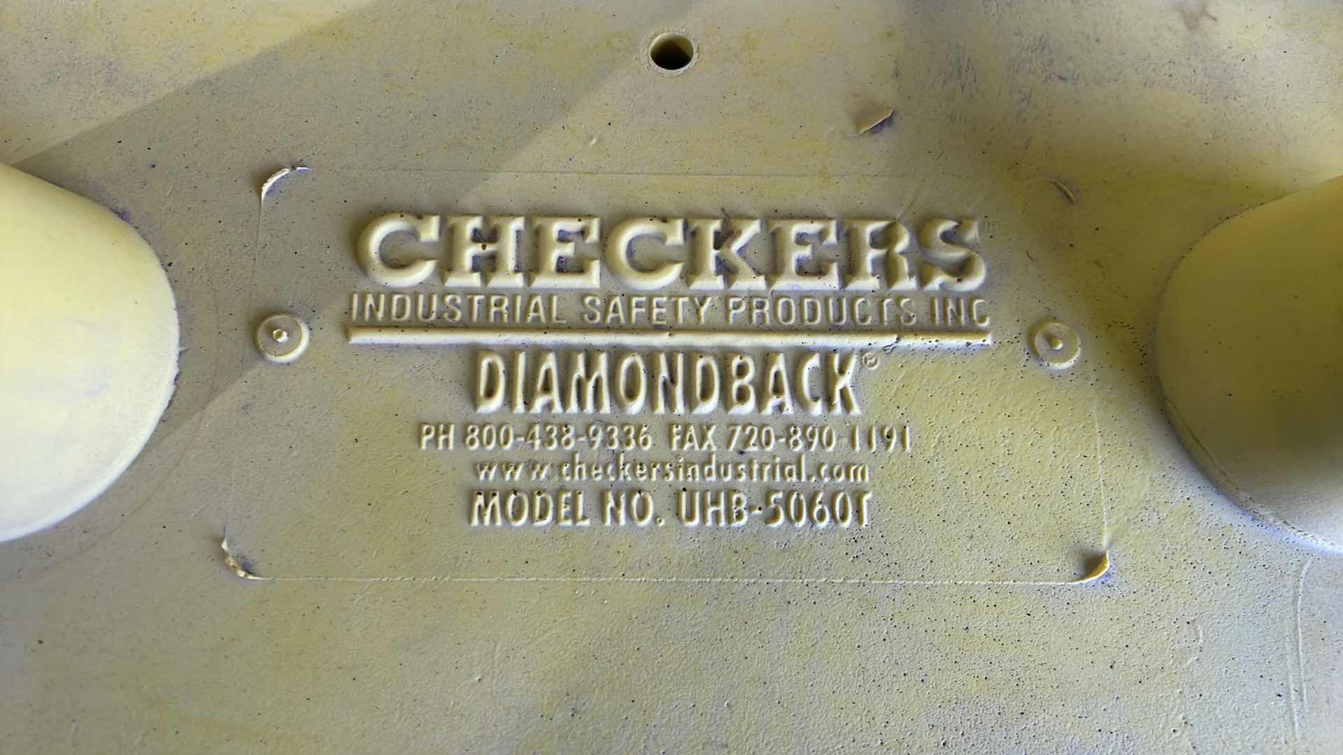 Photo 3 of CHECKERS SAFETY UHB-5060T 6 1/2" DIAMONDBACK HOSE BRIDGE TUNNEL CABLE PROTECTOR