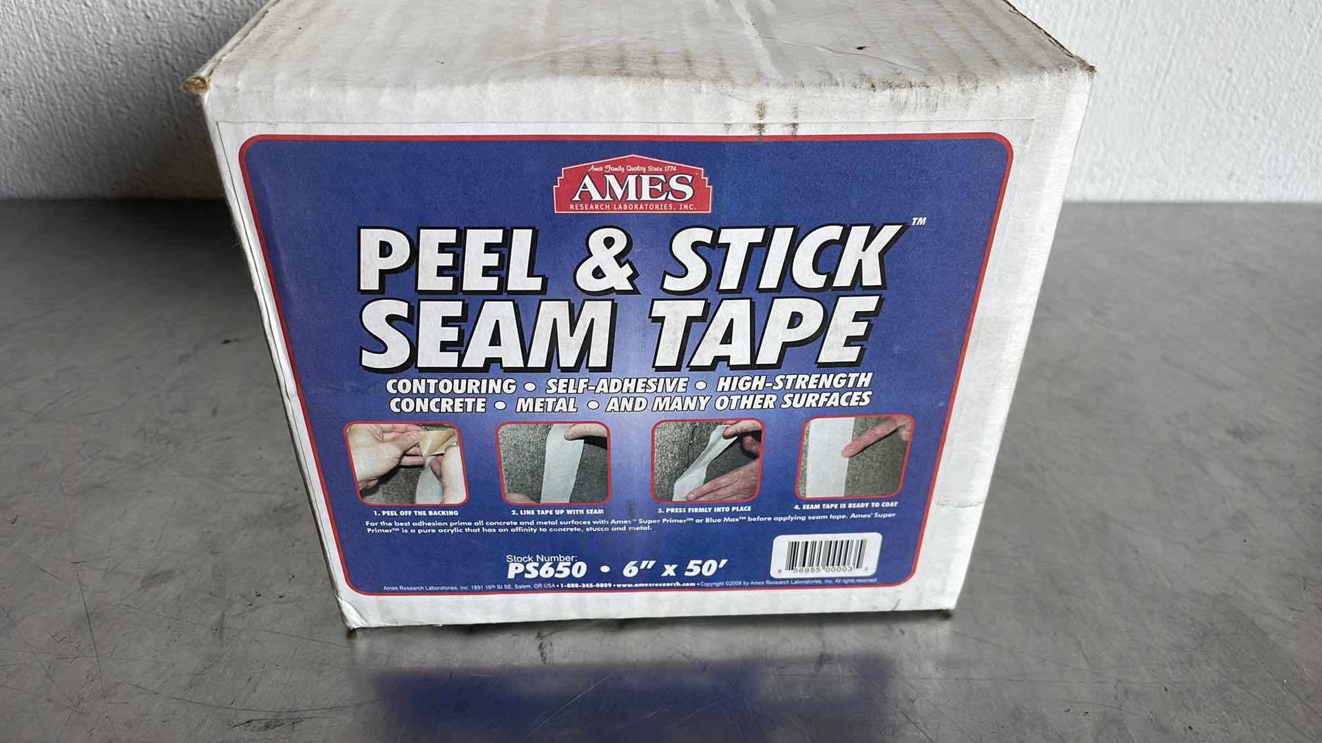 Photo 1 of AMES PEEL AND STICK SEAM TAPE PS650 6” X 50’