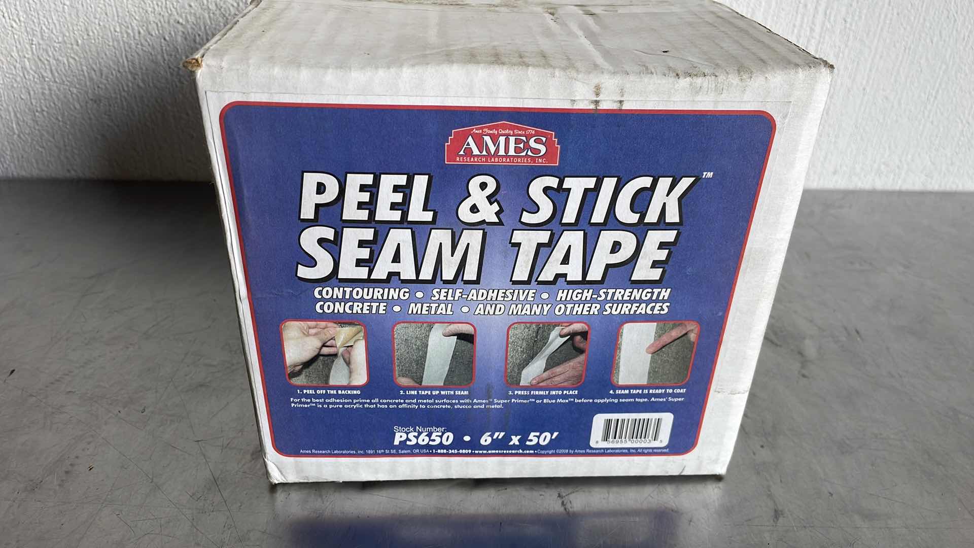 Photo 1 of AMES PEEL AND STICK SEAM TAPE PS650 6” X 50’