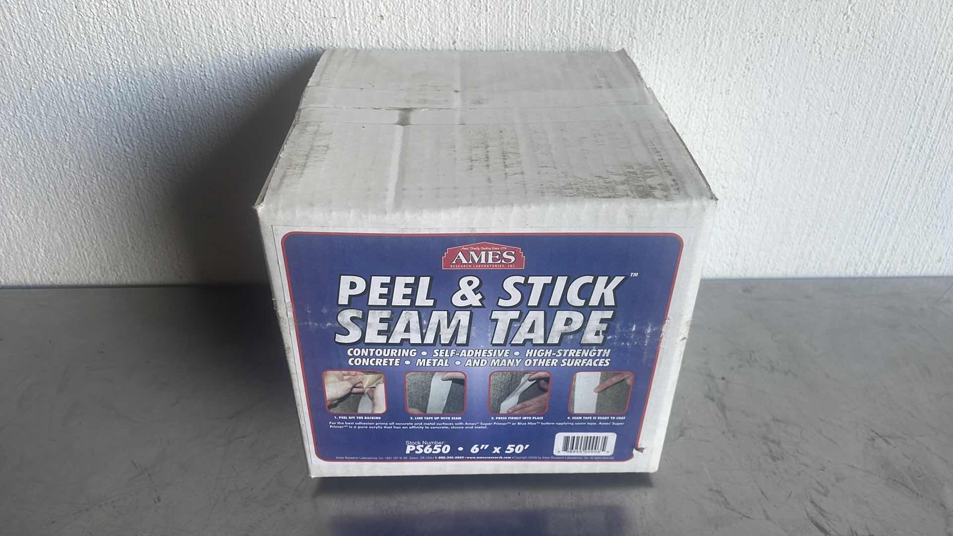 Photo 1 of AMES PEEL AND STICK SEAM TAPE PS650 6” X 50’