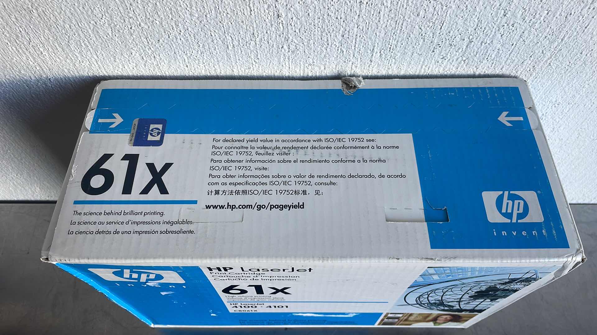 Photo 2 of HP LASERJET PRINT CARTRIDGE 61X C8061X