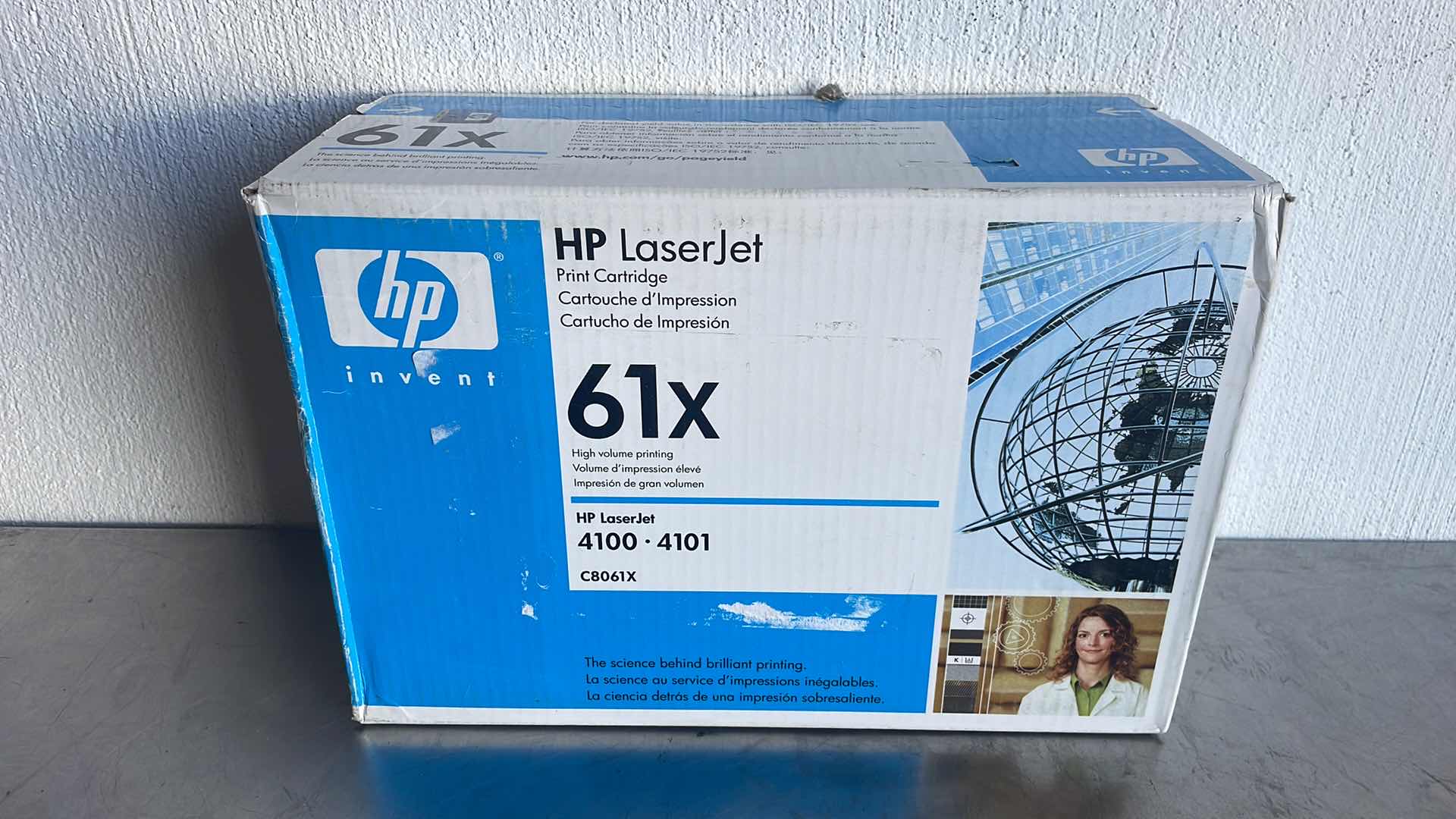 Photo 1 of HP LASERJET PRINT CARTRIDGE 61X C8061X